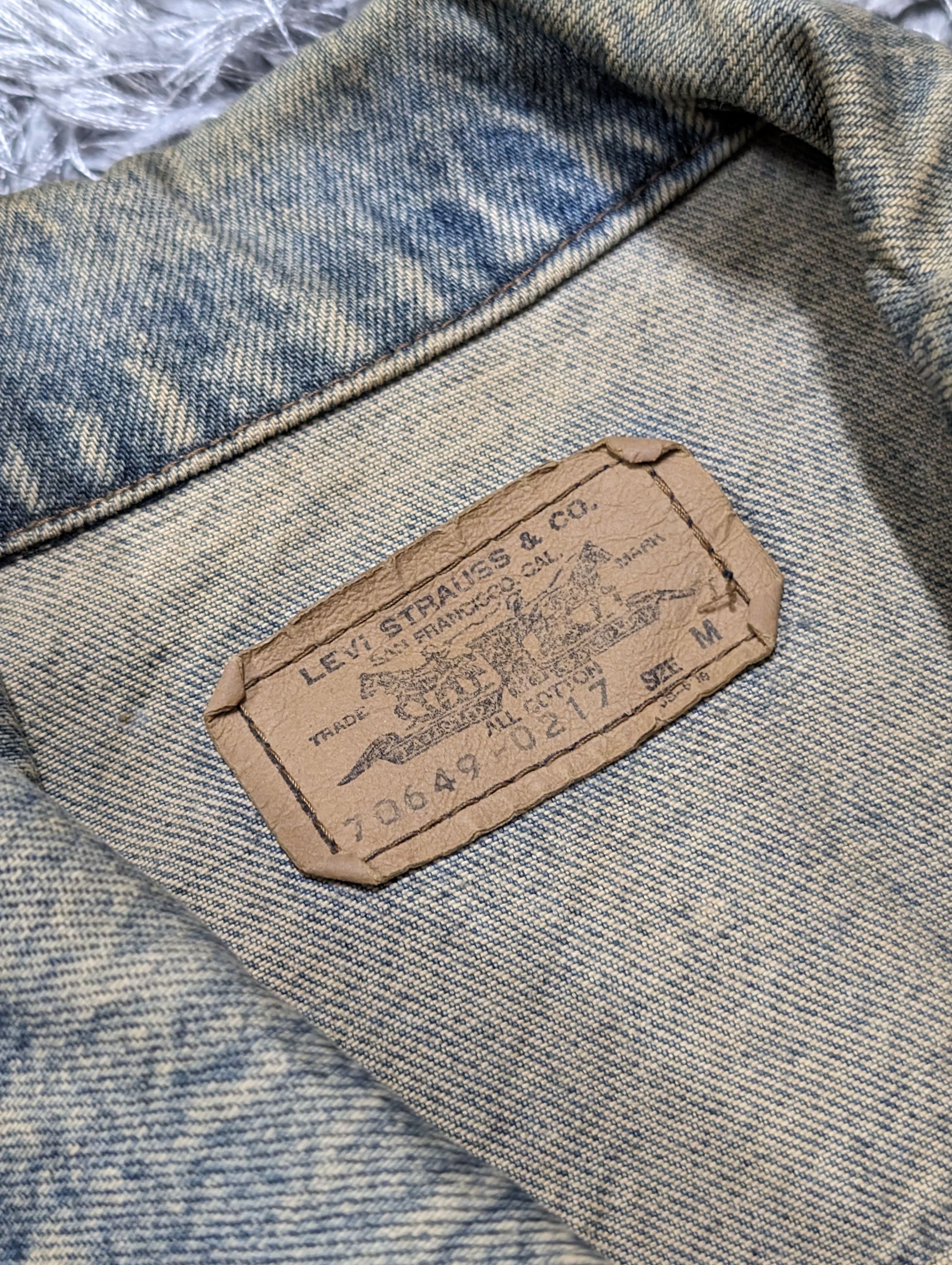 Levi's Vintage Clothing Vintage 80s Levi's Orange Tab Denim Trucker Jacket Denims Size US L / EU 52-54 / 3 - 6 Thumbnail