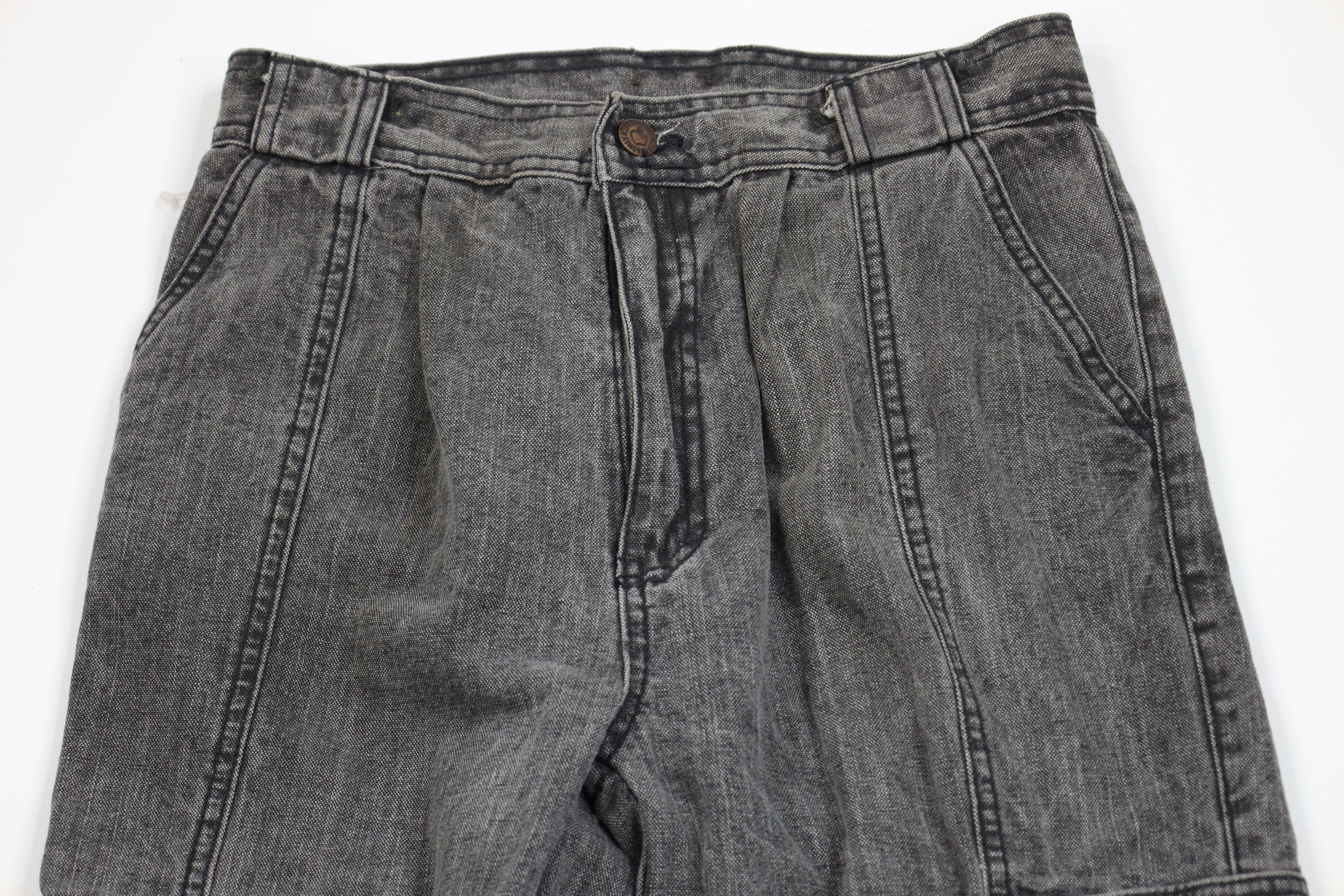 Vintage Vintage 80s 90s Streetwear Wash Straight Leg Cargo Jeans Size 26" / US 2 / IT 38 - 2 Thumbnail