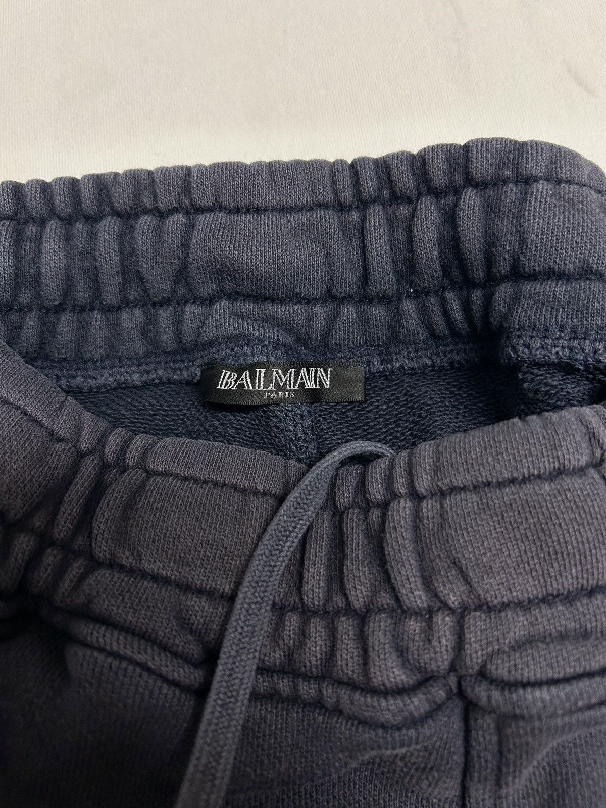 Balmain SS2014 Purple Sunfaded Distressed Biker Sweatpants Size US 30 / EU 46 - 7 Thumbnail