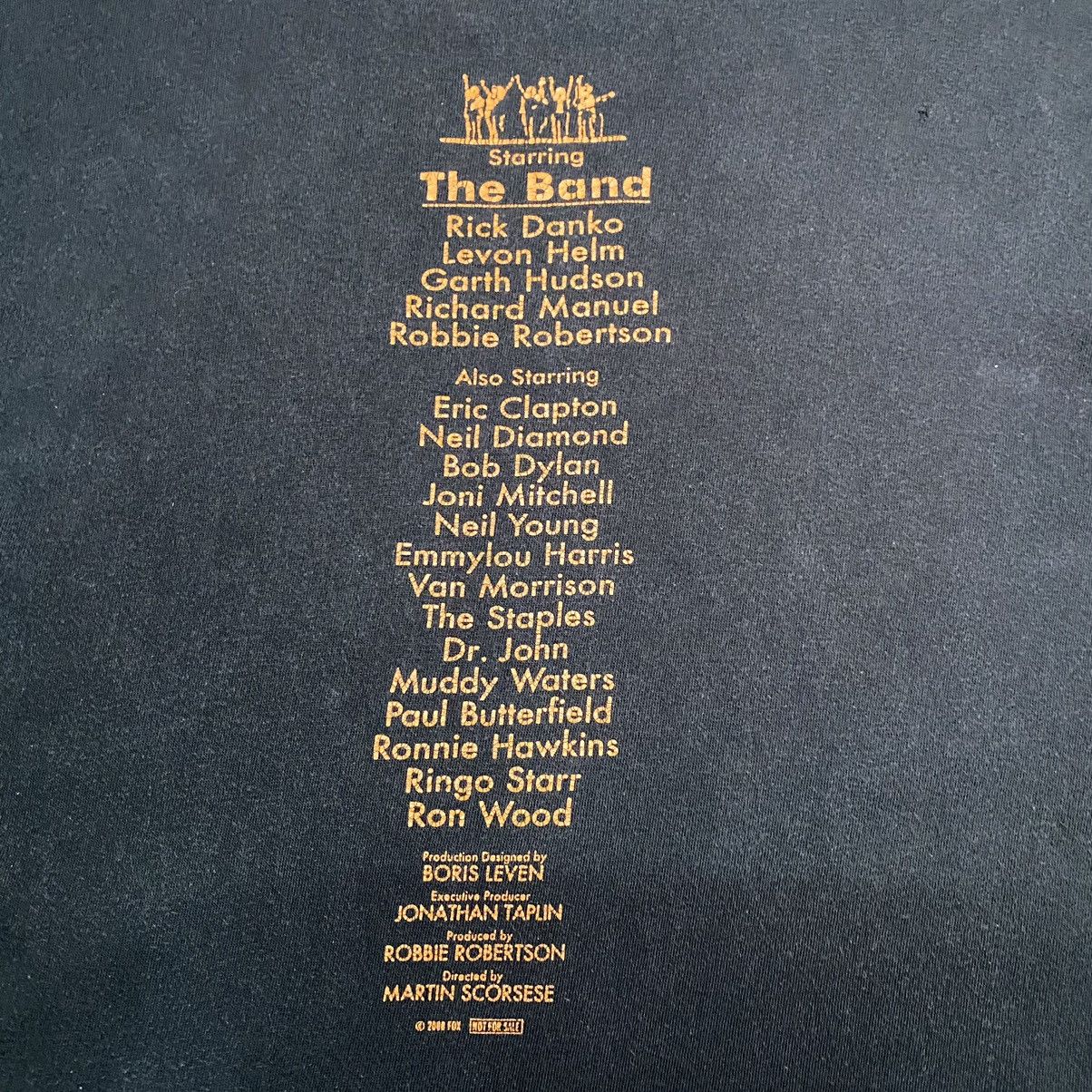 Band Tees × Vintage VINTAGE THE LAST WALTZ MOVIE DIRECTED BY MARTIN SCORSESE Size US M / EU 48-50 / 2 - 9 Thumbnail