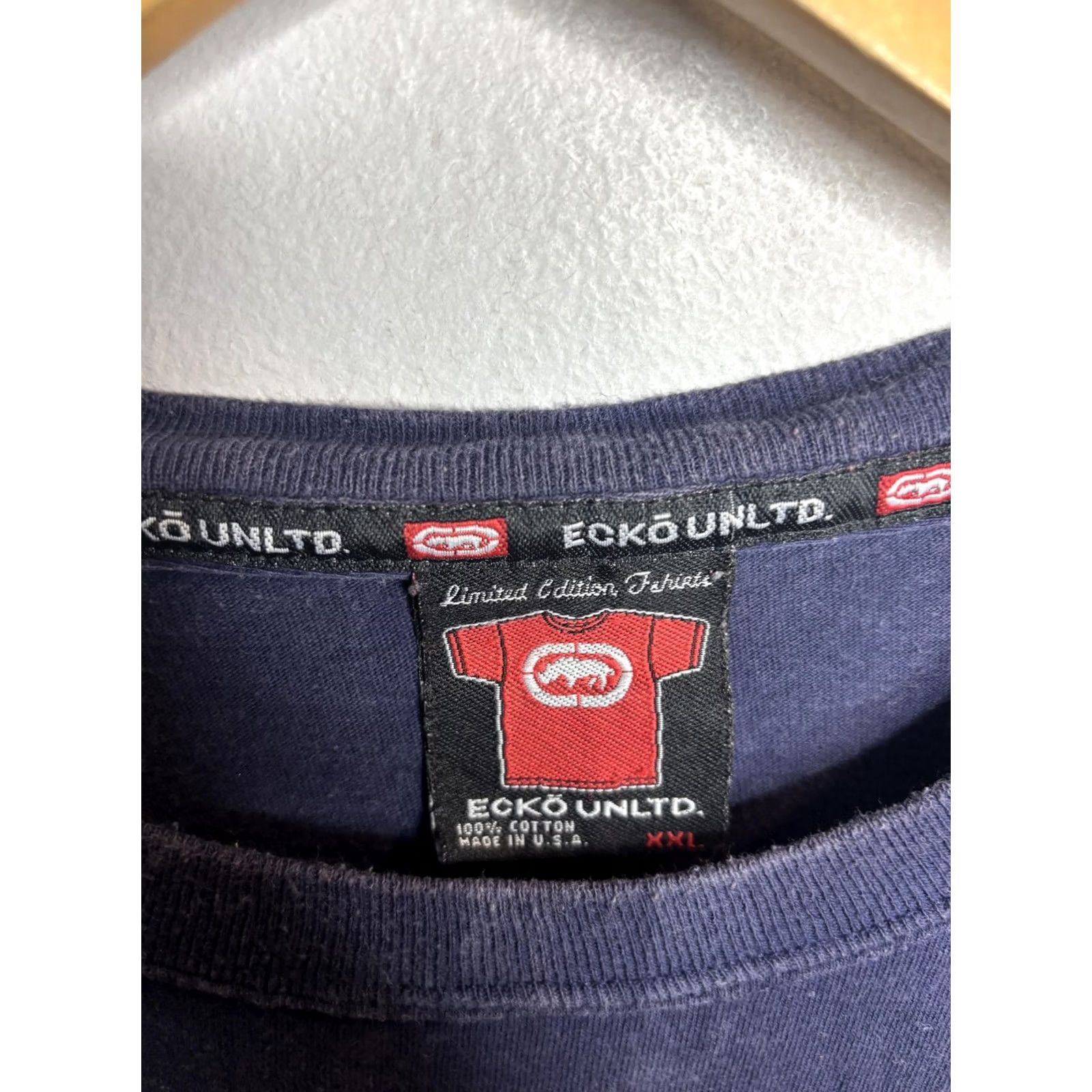 Ecko Unltd. VINTAGE Ecko Unlimited Shirt Mens 2XL Athletic Dept Graphic Made USA 90s Size US XXL / EU 58 / 5 - 4 Thumbnail