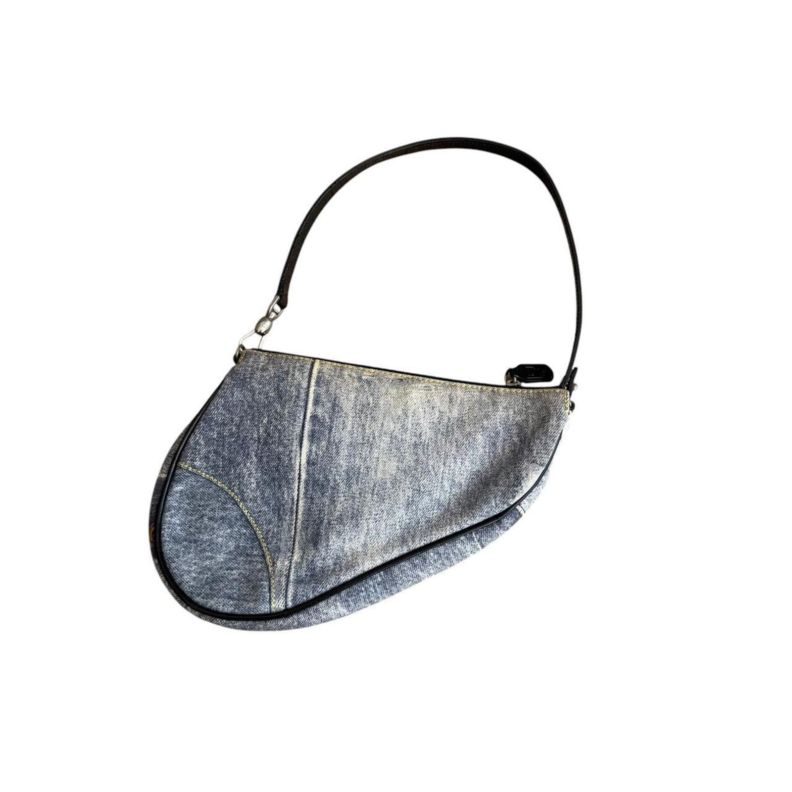 Christian Dior Monsieur Christian Dior Women's Blue and Grey Bag Size ONE SIZE - 1 Thumbnail