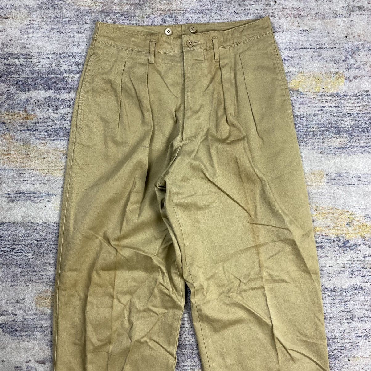 Nigel Cabourn Vintage Nigel Cabourn pleated pants Size US 27 - 3 Thumbnail