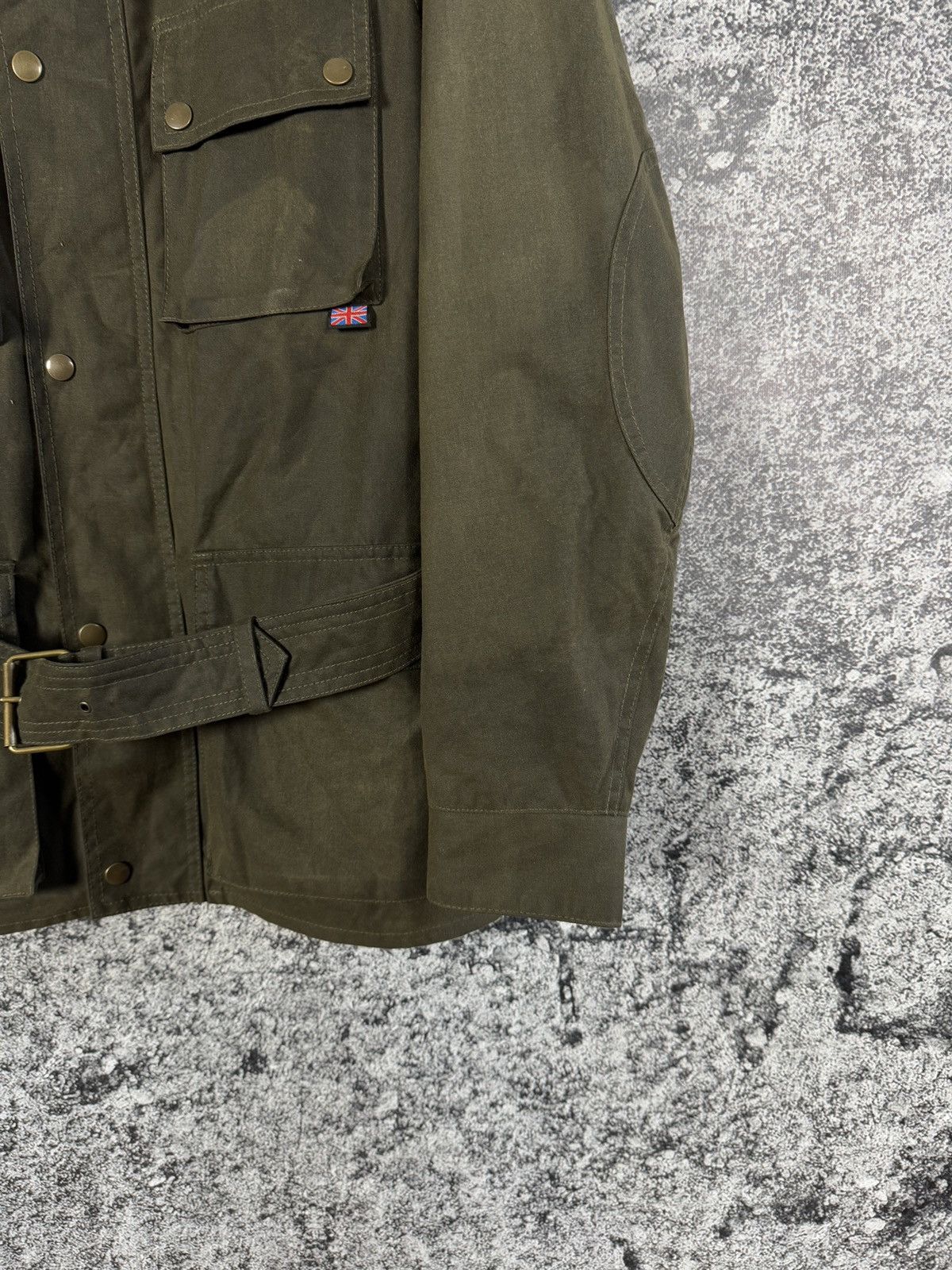 Belstaff Belstaff Waxed Jacket England Wax Biker Vintage Size 48 Size US M / EU 48-50 / 2 - 5 Thumbnail