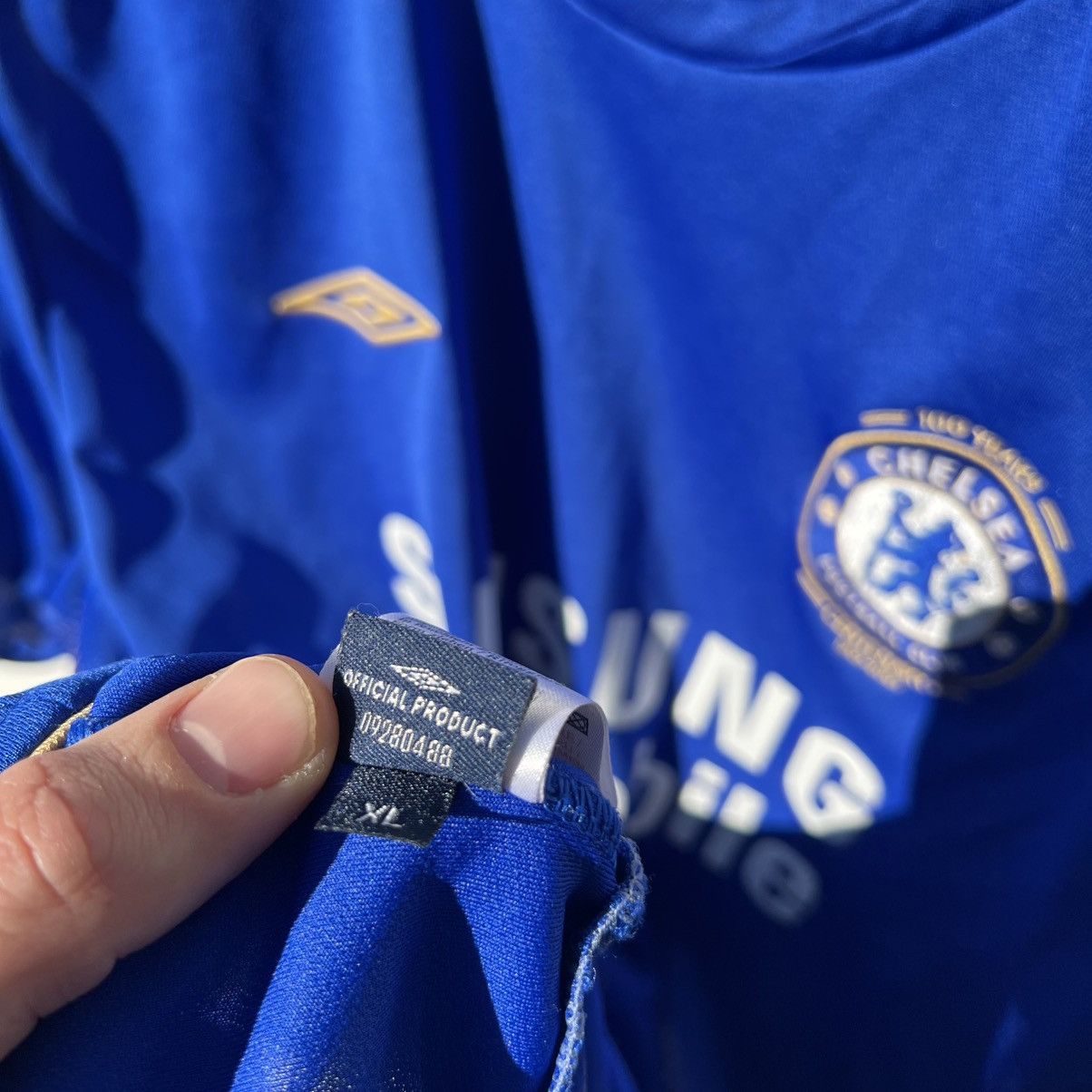 Chelsea Soccer Umbro Chelsea 2005 2006 Football t shirt Soccer Jersey Size US XL / EU 56 / 4 - 10 Thumbnail