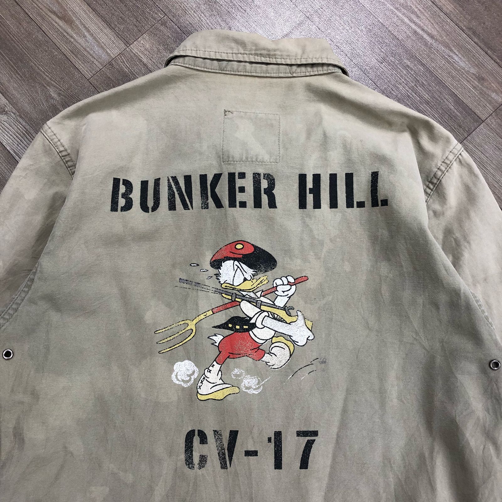 Aspesi Aspesi USN CV-17 Bunker Hill Military Shirts Size US M / EU 48-50 / 2 - 6 Thumbnail