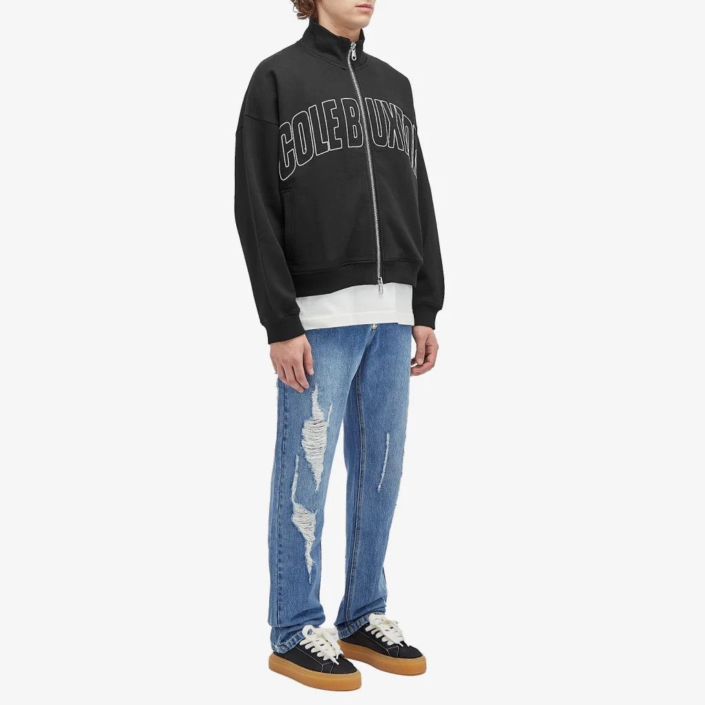 Cole Buxton Cobalt Blue Embroidered Logo Oversized Varsity Jacket Size US L / EU 52-54 / 3 - 8 Thumbnail