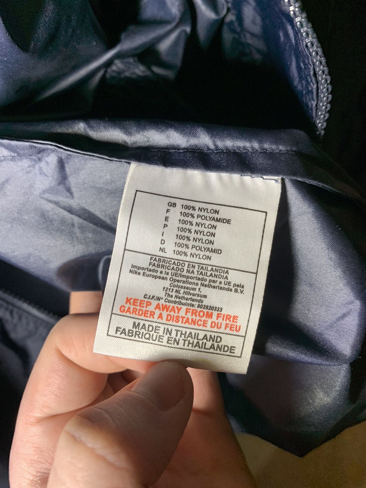 Other Nike y2k Vintage Nylon Swoosh Logo Jacket 90s Size US L / EU 52-54 / 3 - 11 Thumbnail
