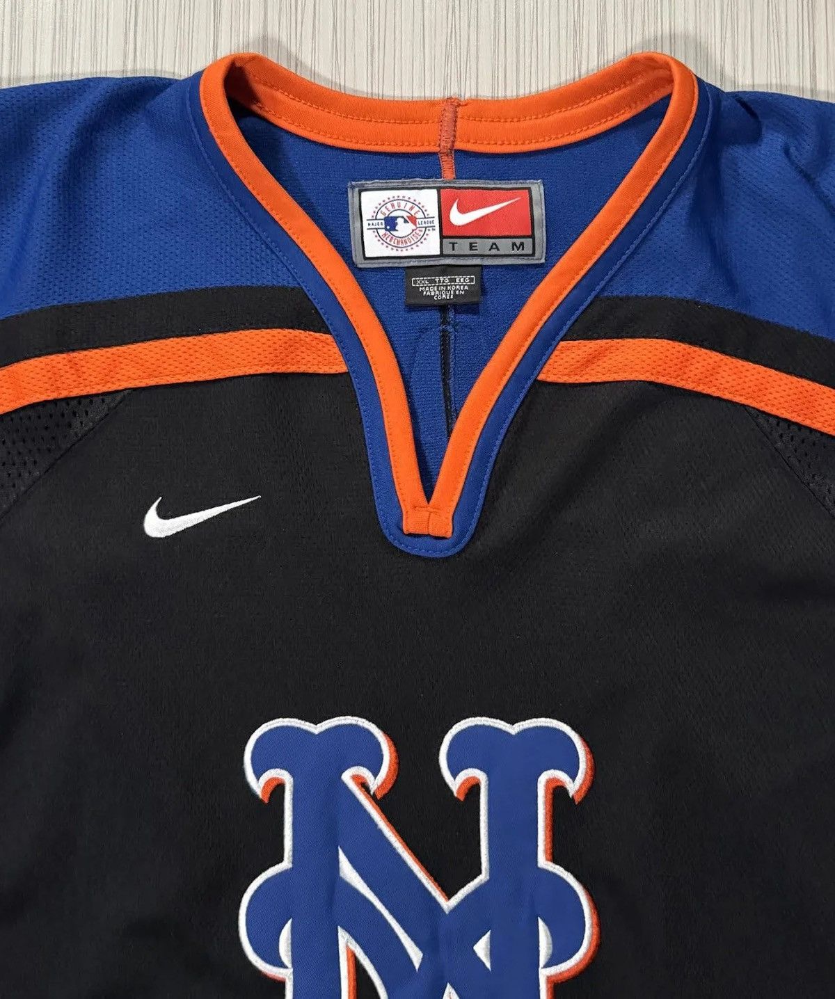 Nike Vintage Nike New York Mets Hockey Jersey (Size XXL) Size US XXL / EU 58 / 5 - 2 Thumbnail