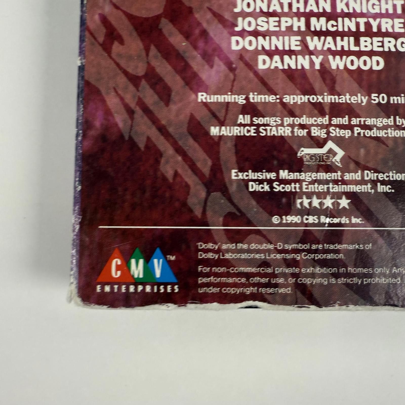 Designer New Kids on the Block Step by Step VHS RARE Original 1990 Size ONE SIZE - 5 Thumbnail