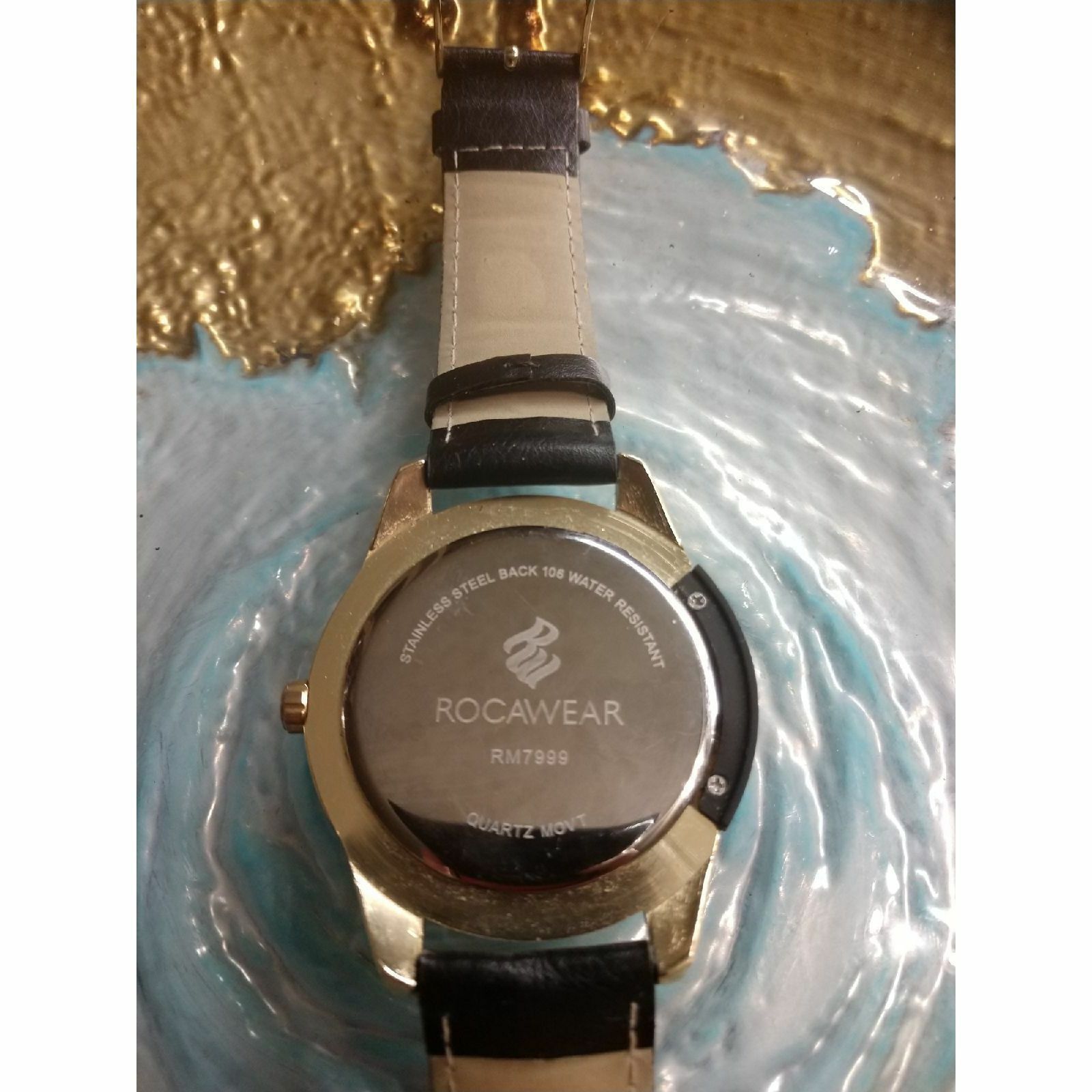 Rocawear STUNNING~black and gold~mens~Rocawear Watch Size ONE SIZE - 3 Thumbnail