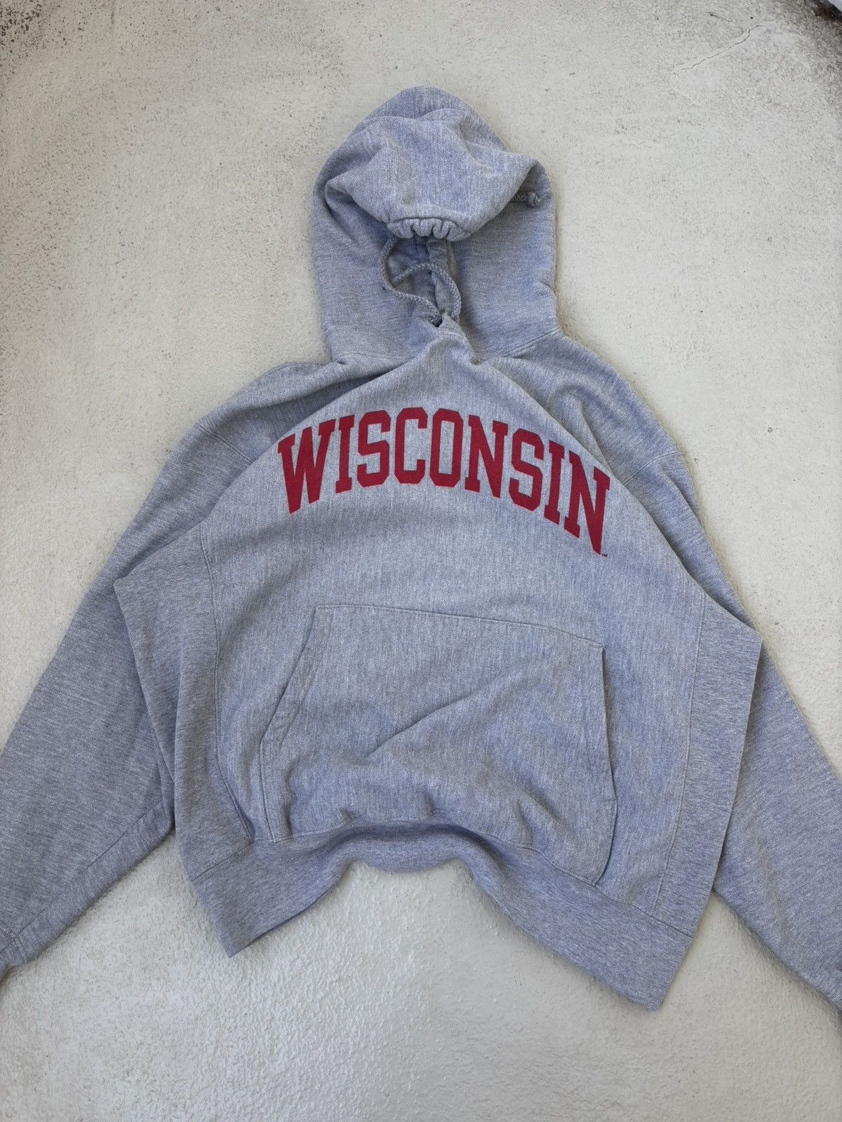 Champion Y2K weatshirt Mens L Gray Champion OG Reverse Weave Size US XL / EU 56 / 4 - 1 Thumbnail
