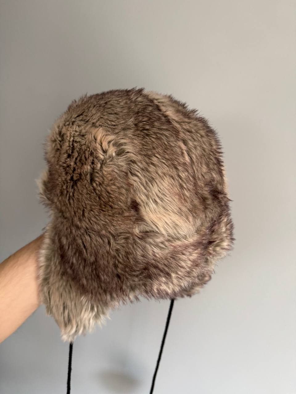 Japanese Brand Vintage Fuzzy Ushanka Beanie Hat Faux Fur Size ONE SIZE - 7 Thumbnail