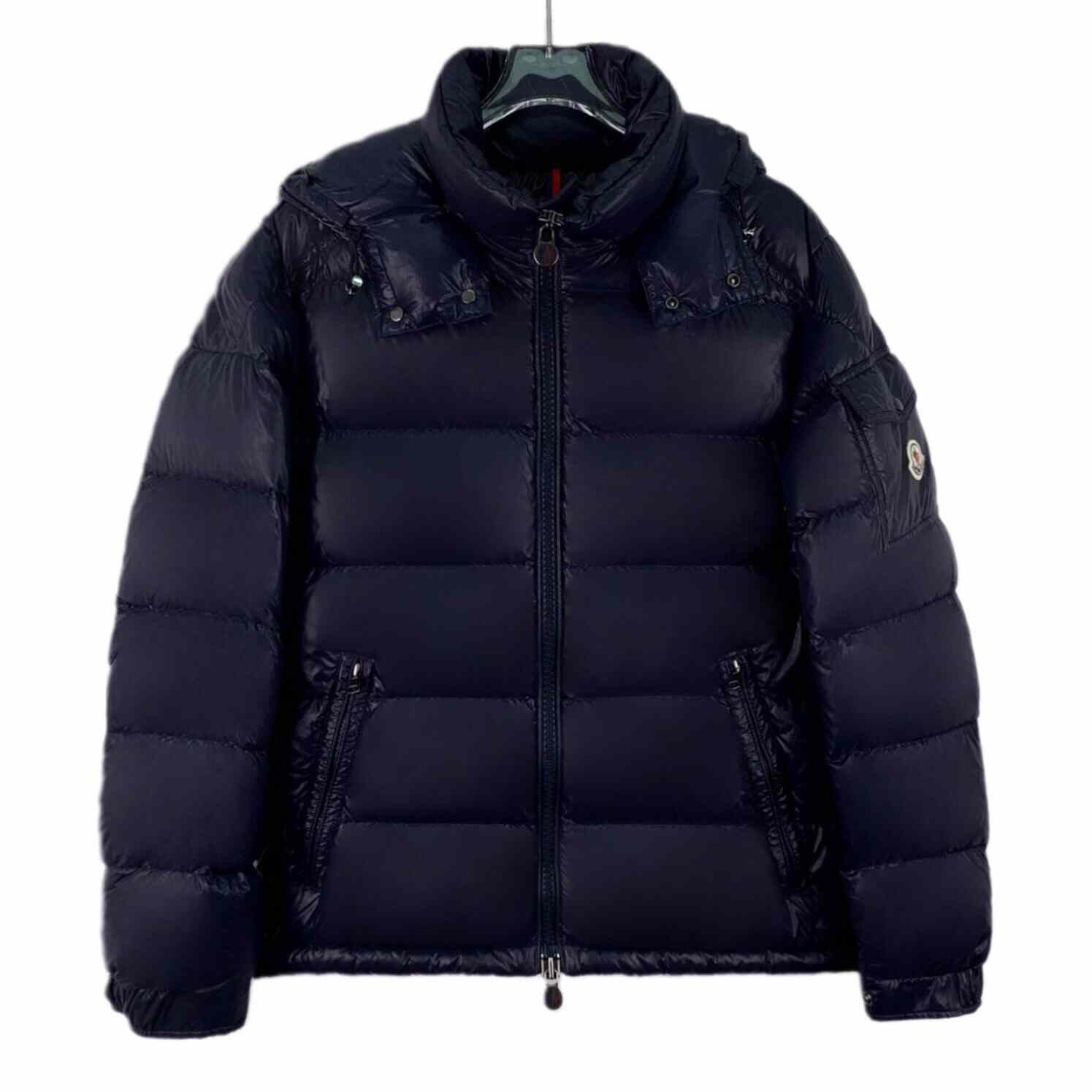 Moncler Moncler Blue Heavy Coat M Men Size US M / EU 48-50 / 2 - 1 Thumbnail