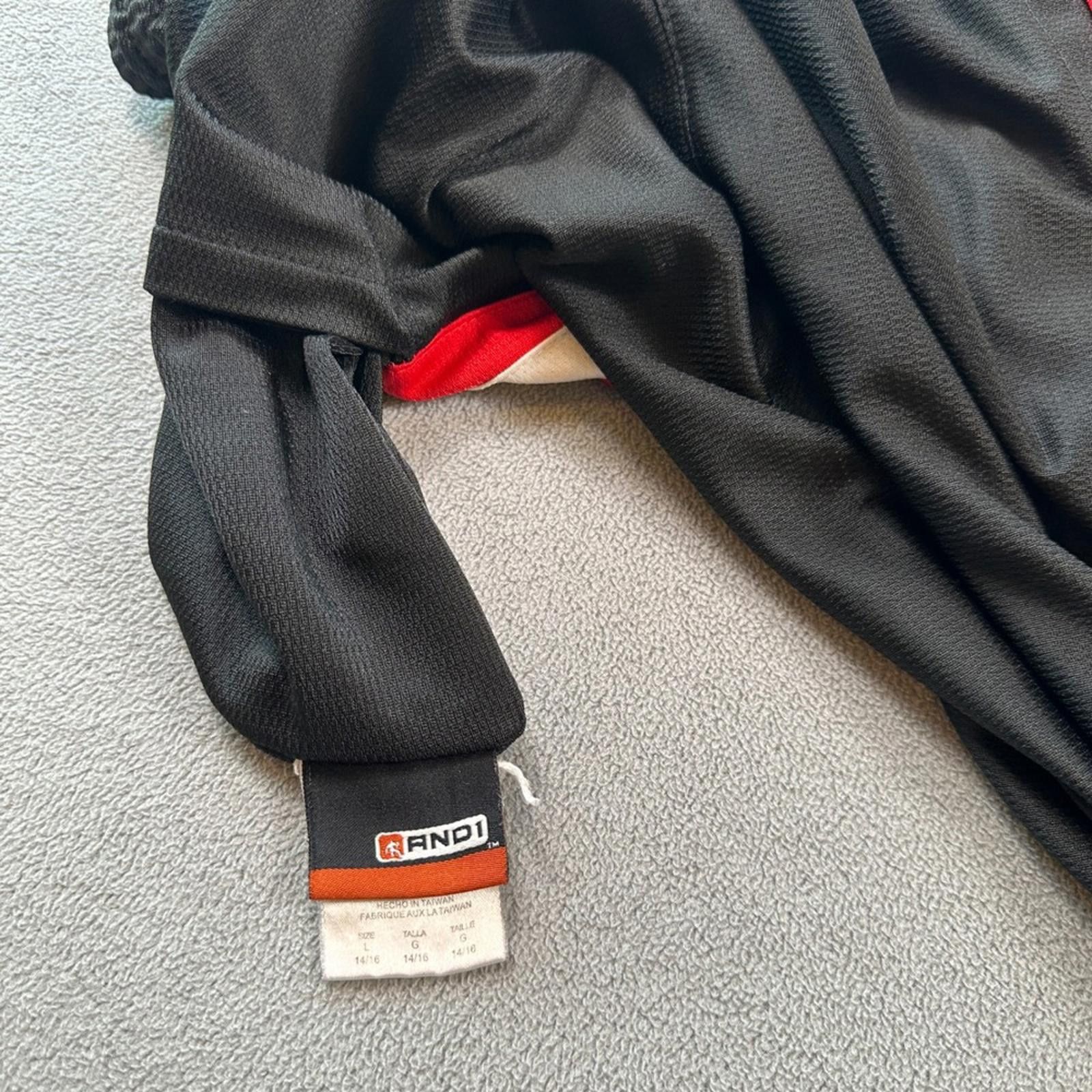 Other Vintage AND1 Reversible Track Pants Youth L 14/16 Black Red Size ONE SIZE - 11 Thumbnail