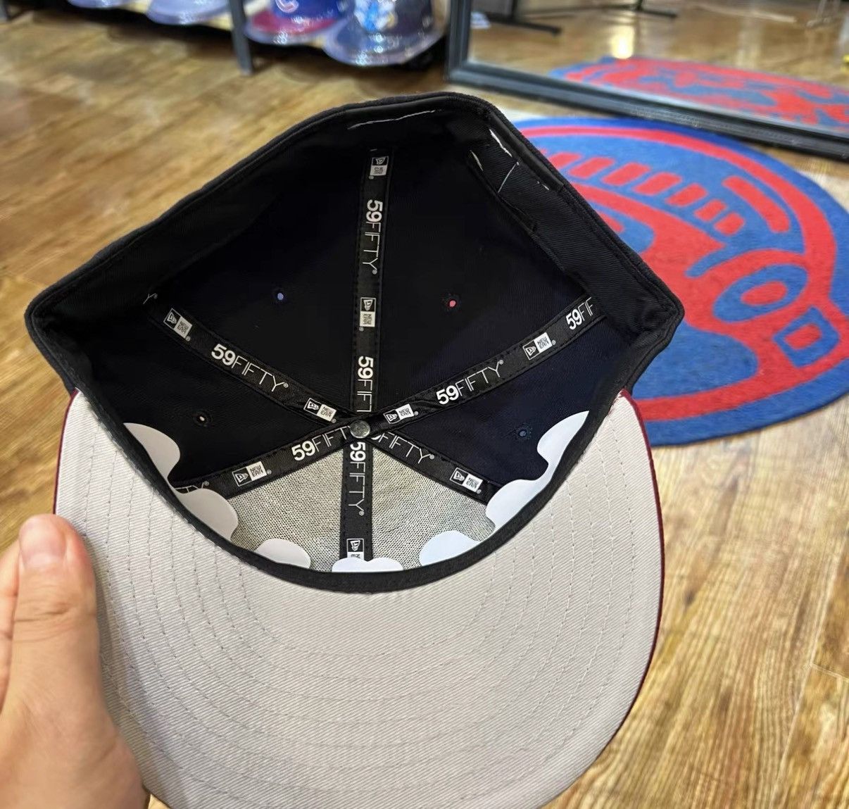 New Era New Era Flat Brim Baseball Cap J32 Size ONE SIZE - 4 Thumbnail