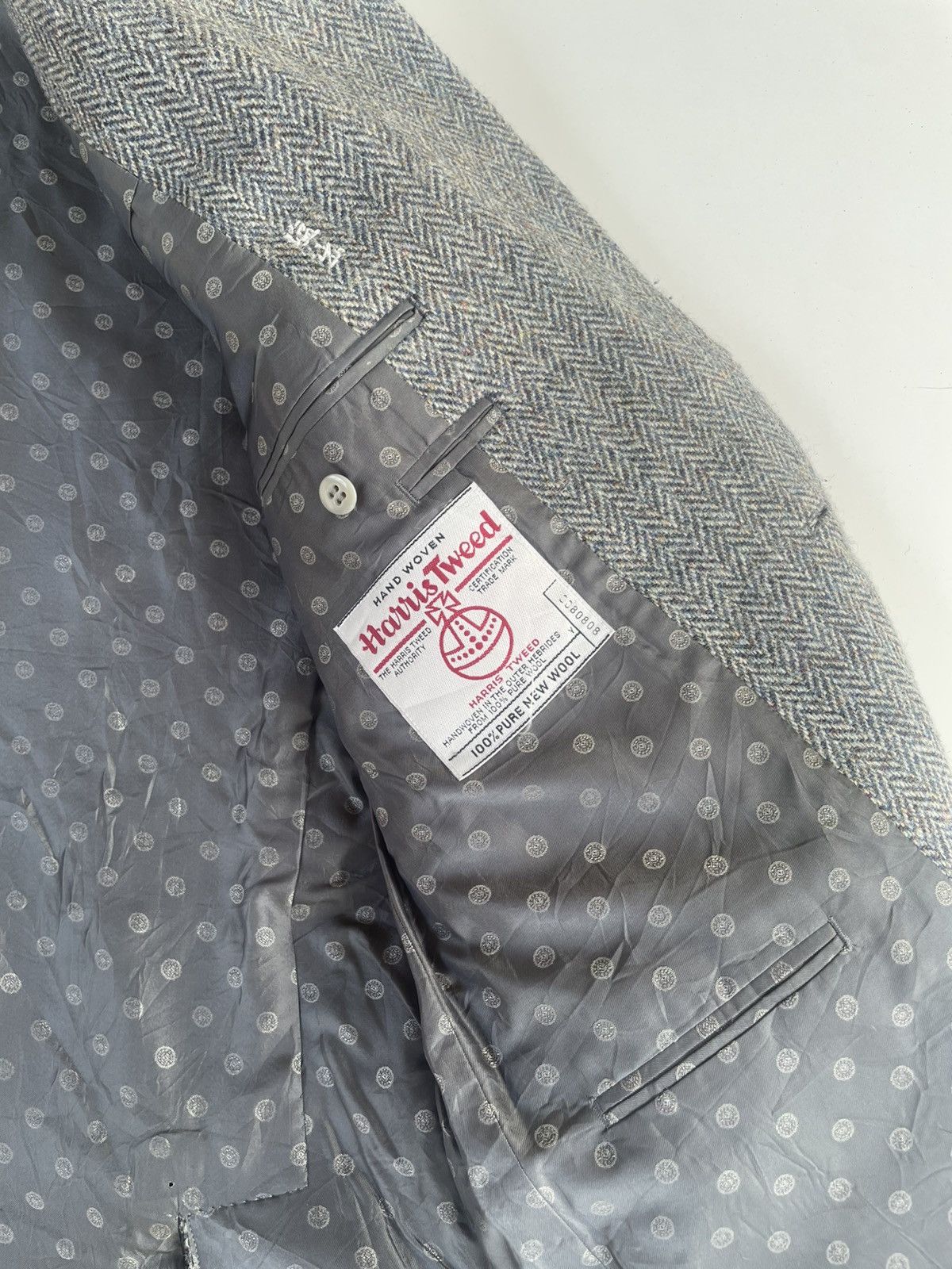 Harris Tweed Harris Tweed Wool Coat/Jacket Size US XL / EU 56 / 4 - 7 Thumbnail