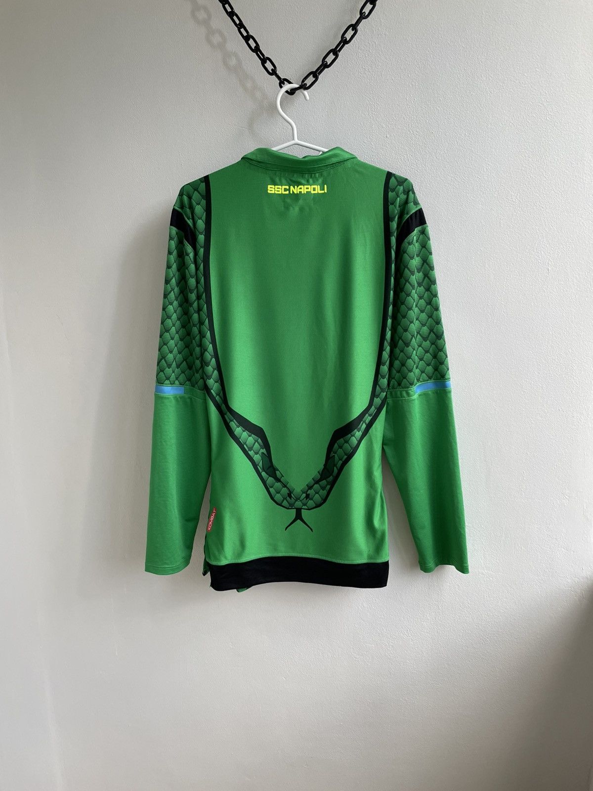Vintage Napoli 2018 2019 Goalkeeper Home Shirt Football Soccer Jersy Size US XXL / EU 58 / 5 - 12 Thumbnail