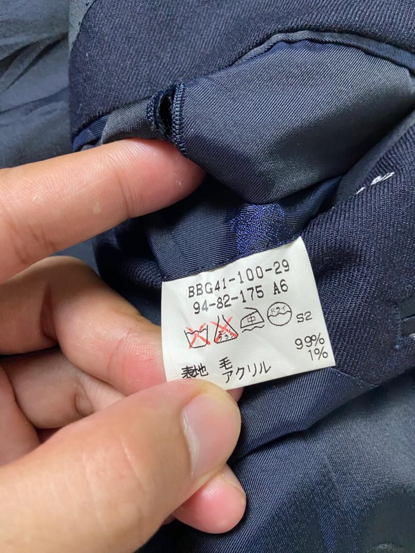 Burberry Prorsum Burberry Prorsum Tasmania Wool Double Breasted Blazer (201) Size US XS / EU 42 / 0 - 5 Thumbnail