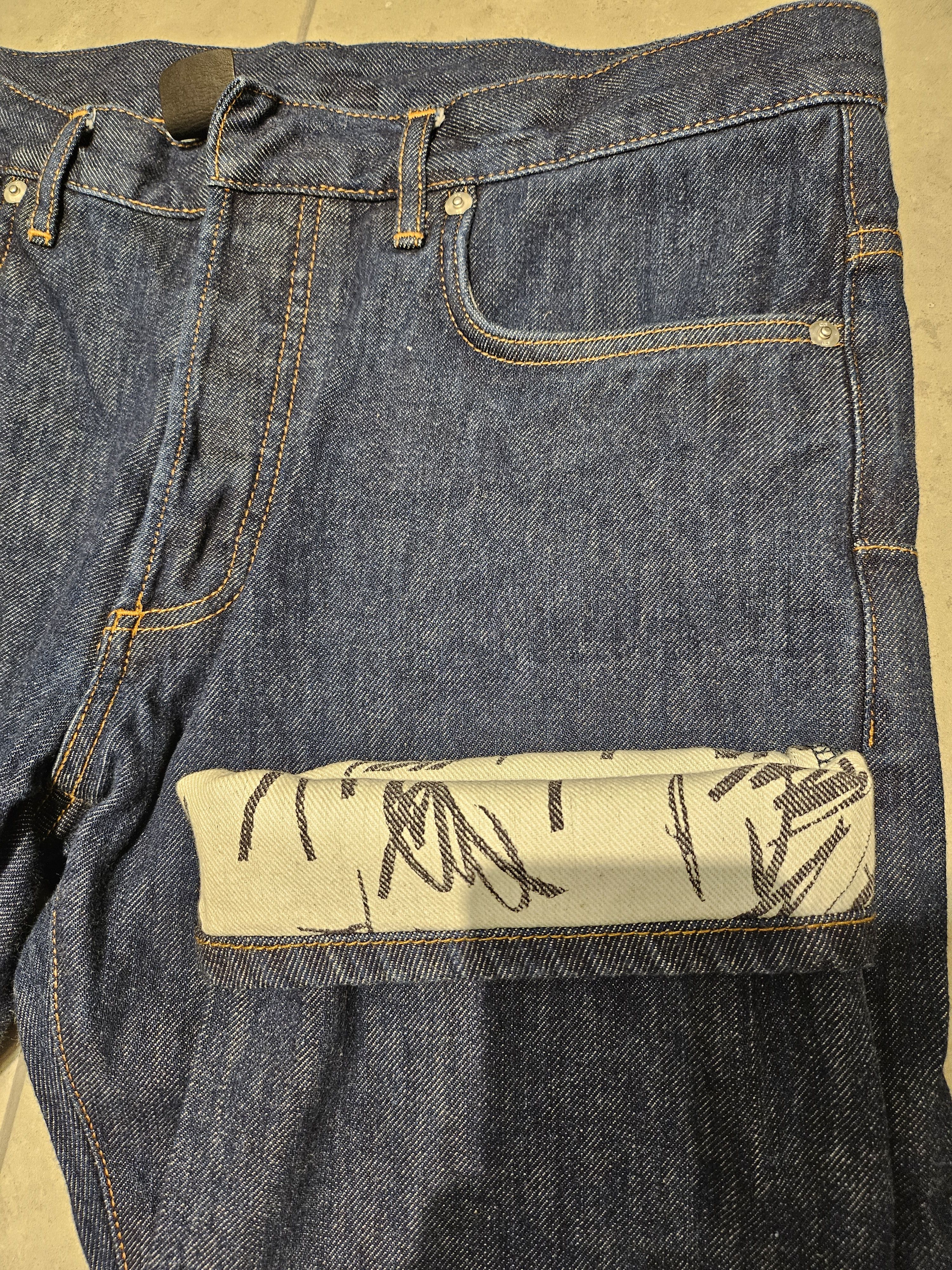 Dior Dior Homme Scribble Hem Design Size US 32 / EU 48 - 4 Thumbnail