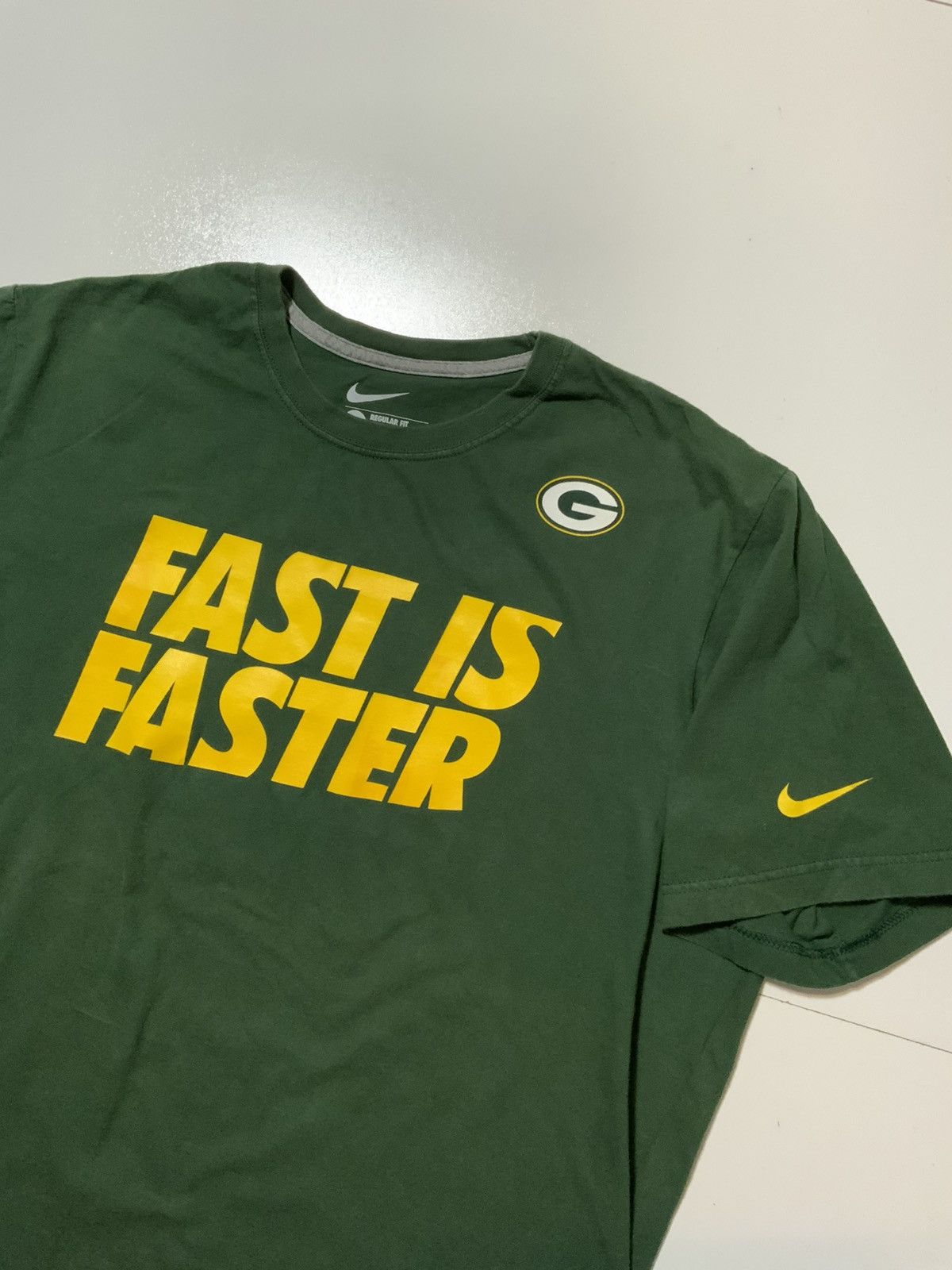 Nike Lot Of 2 Nike NFL Football Green Bay Packers T-Shirts Size US XXL / EU 58 / 5 - 11 Thumbnail