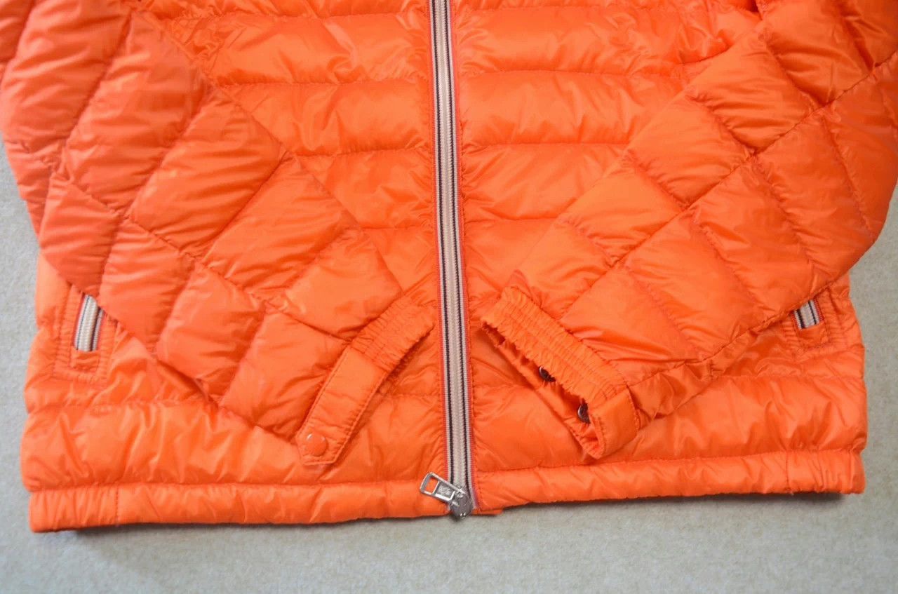 Moncler Moncler orange lightweight down logo S unisex jacket Size US S / EU 44-46 / 1 - 3 Thumbnail