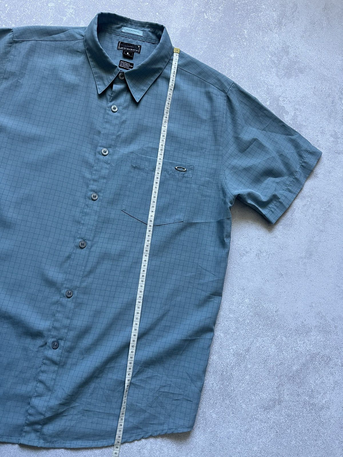 Oakley × Vintage Oakley Shirts button up short sleeve vintage size L Size US L / EU 52-54 / 3 - 6 Thumbnail