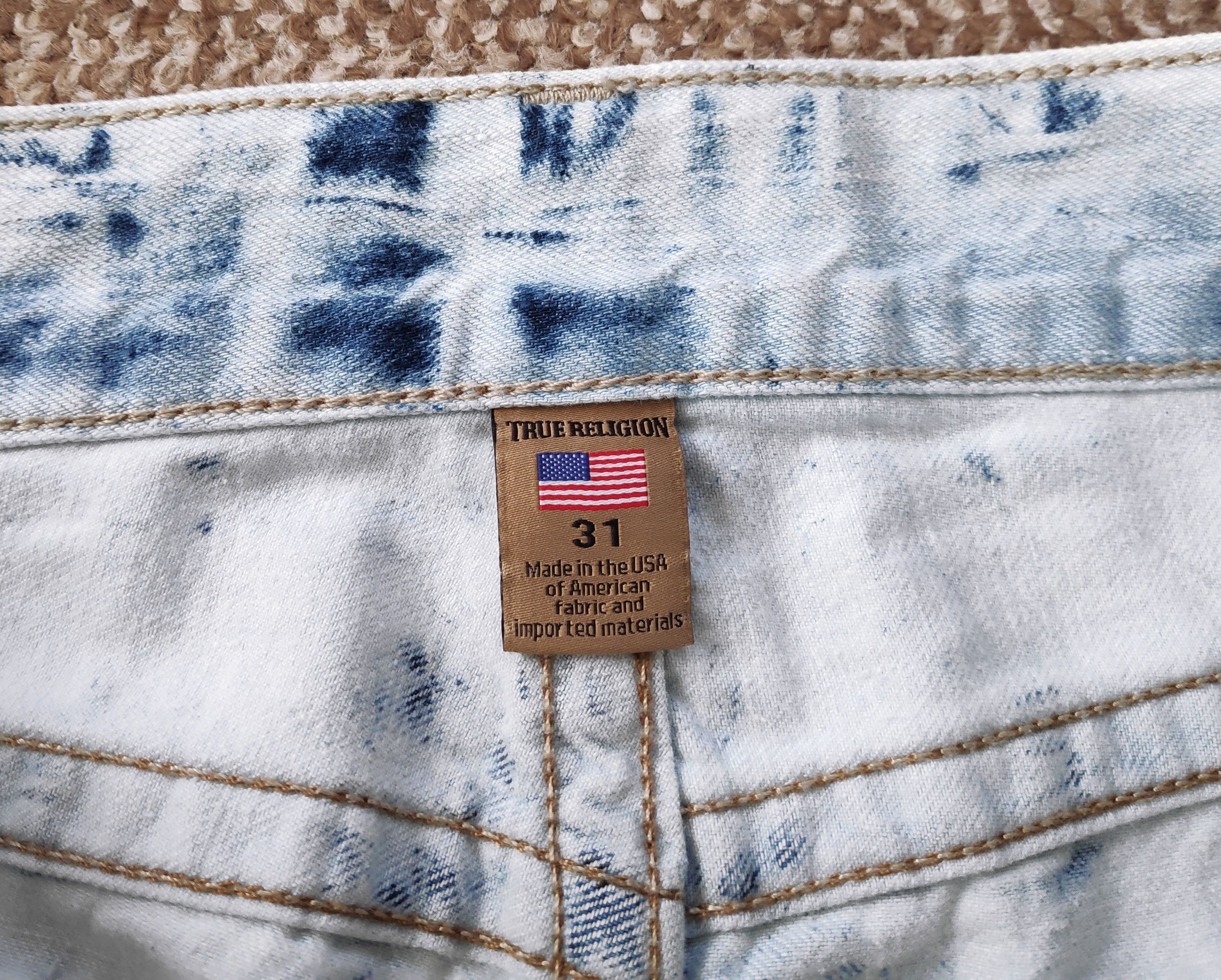 True Religion True Religion Distressed Dean Shorts made in USA sz W31 Size US 31 - 12 Thumbnail