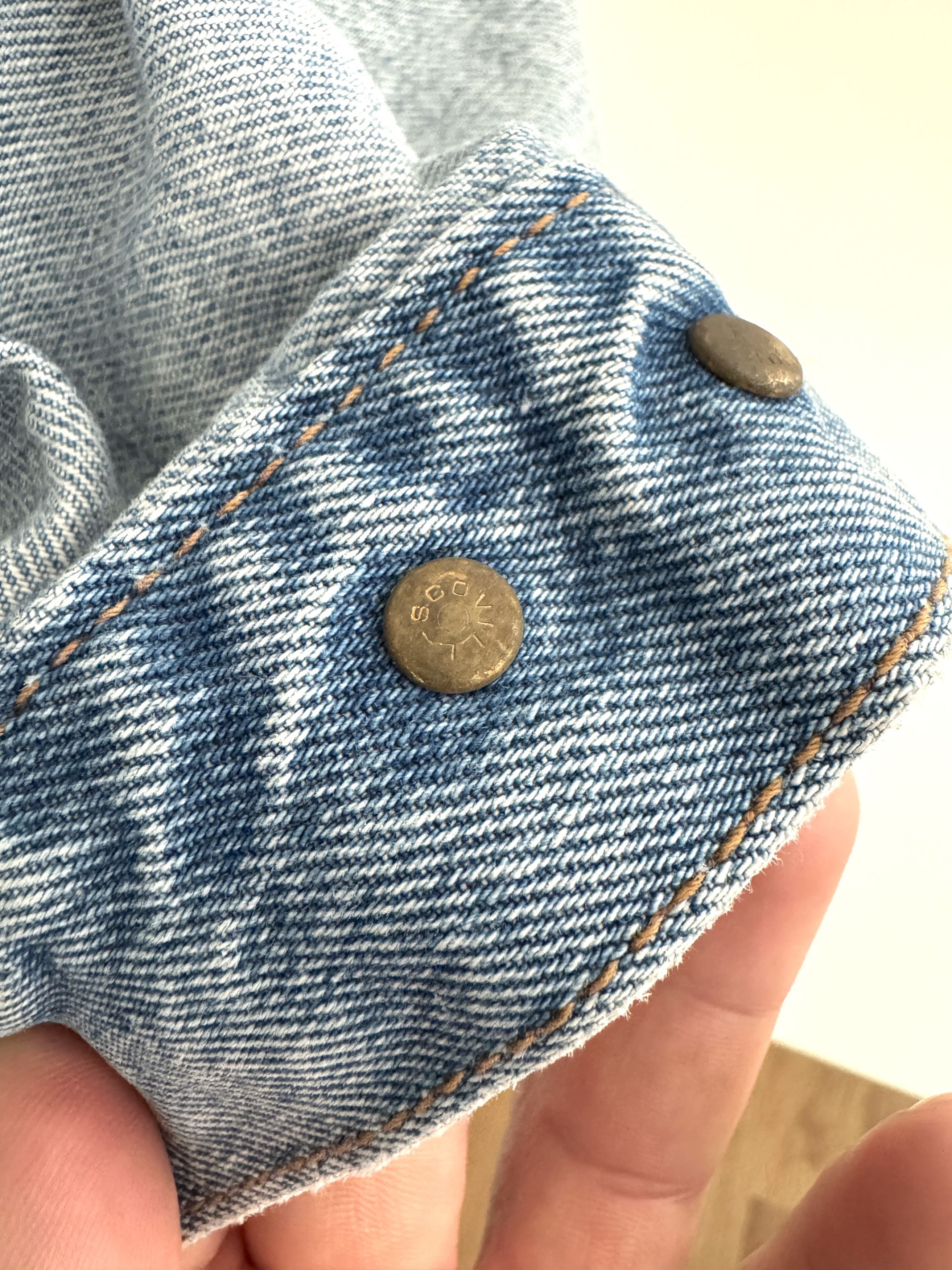 Big John Vintage Big John Denim Jacket Made in Japan Size L Size US L / EU 52-54 / 3 - 8 Thumbnail