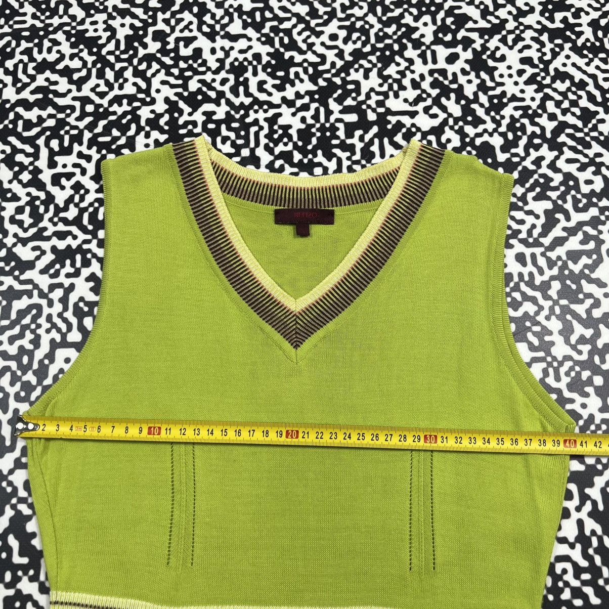 Kenzo Vintage Y2K Kenzo Luxury Retro Style Floral Casual Tank Top Size S / US 4 / IT 40 - 19 Thumbnail