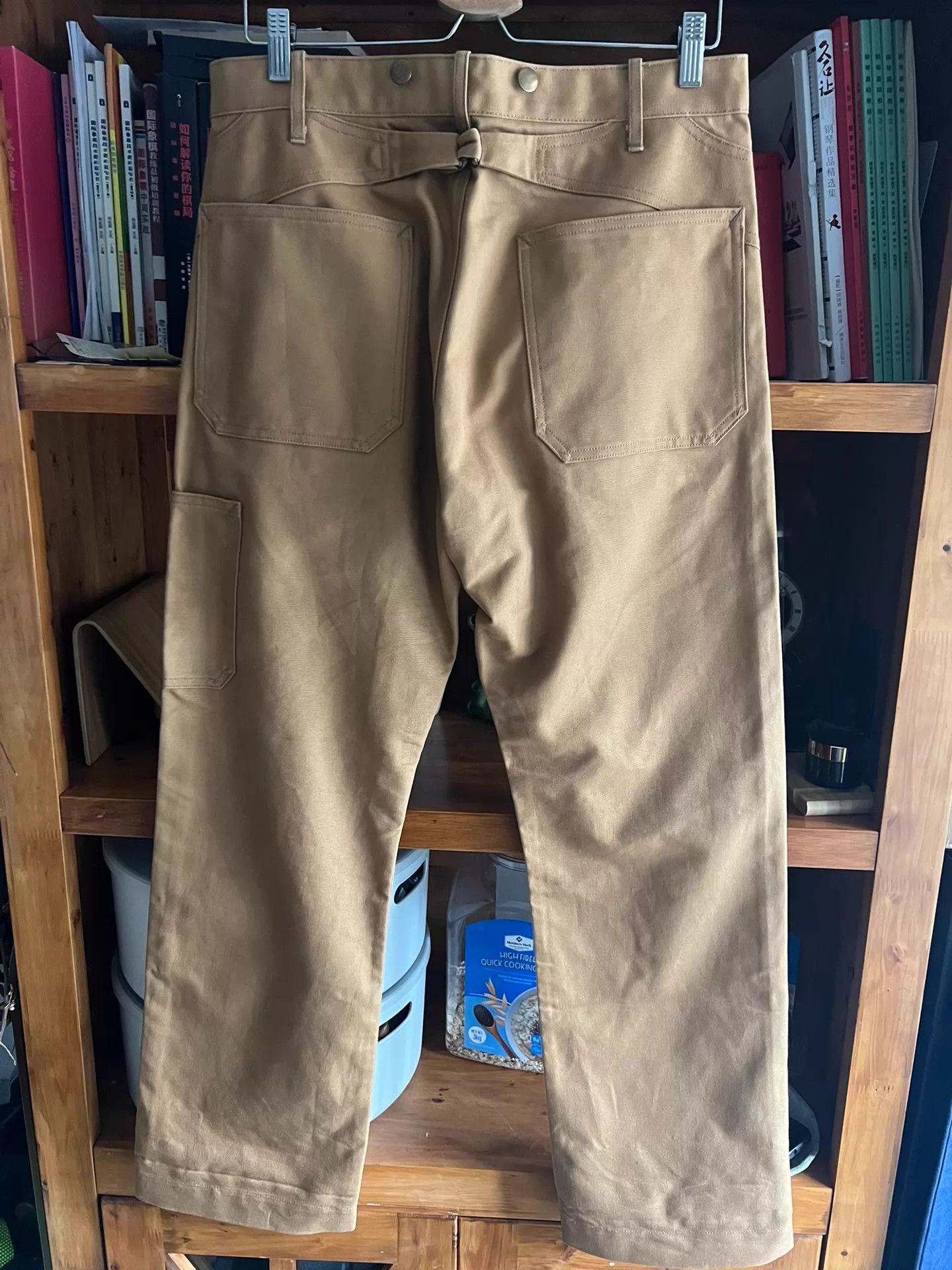 RRL Ralph Lauren RRL Double RL Suspender Work Pants Mustard 32x32 Size US 32 / EU 48 - 6 Thumbnail