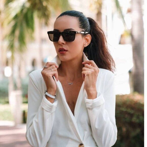 Gucci Gucci GG0746S 001 Sunglasses Black Square Frame, Grey Lenses Size ONE SIZE - 3 Thumbnail