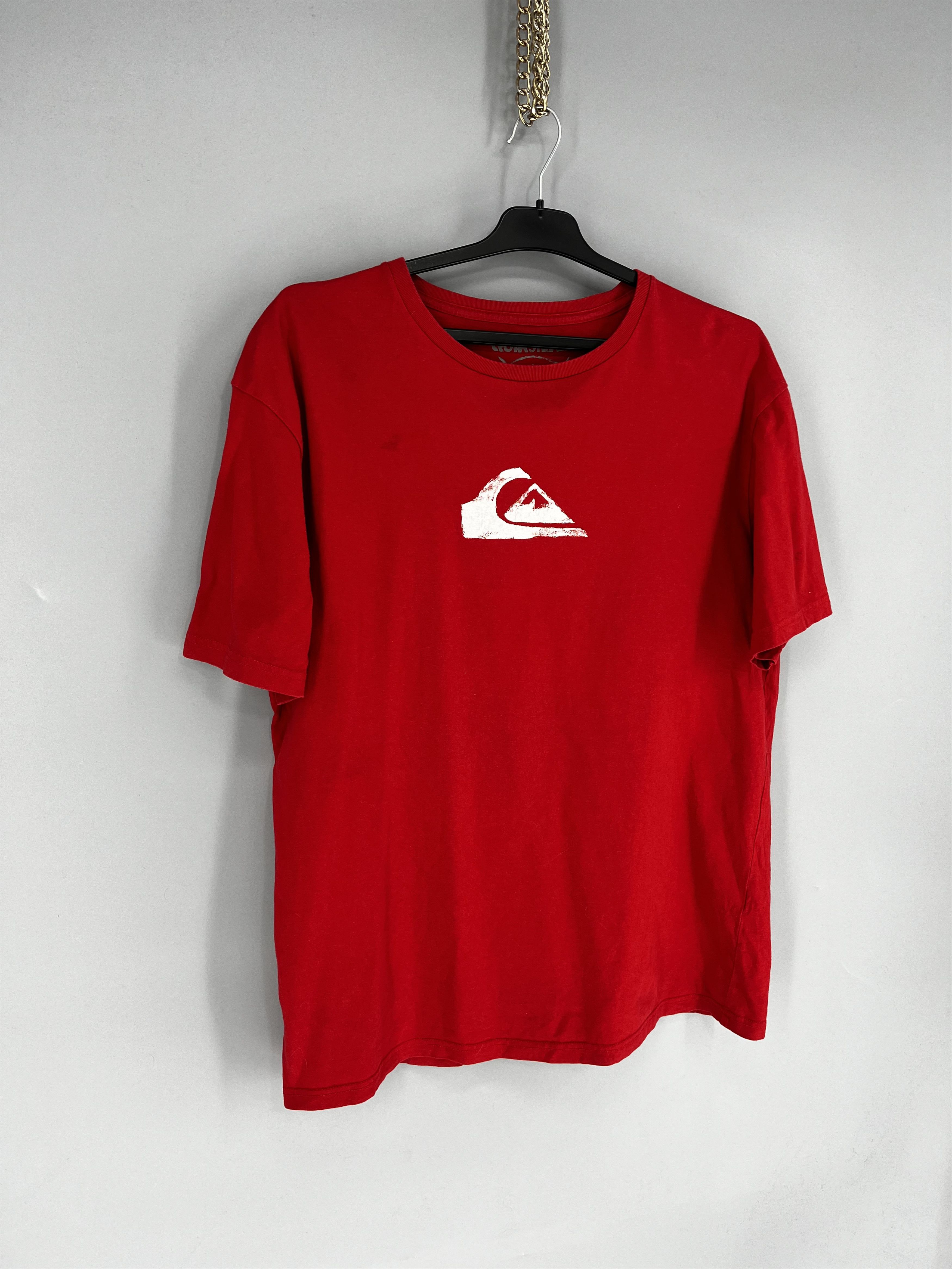 Quiksilver Vintage Quiksilver T-Shirt Medium Red Surf Skateboard y2k Size US XL / EU 56 / 4 - 2 Thumbnail
