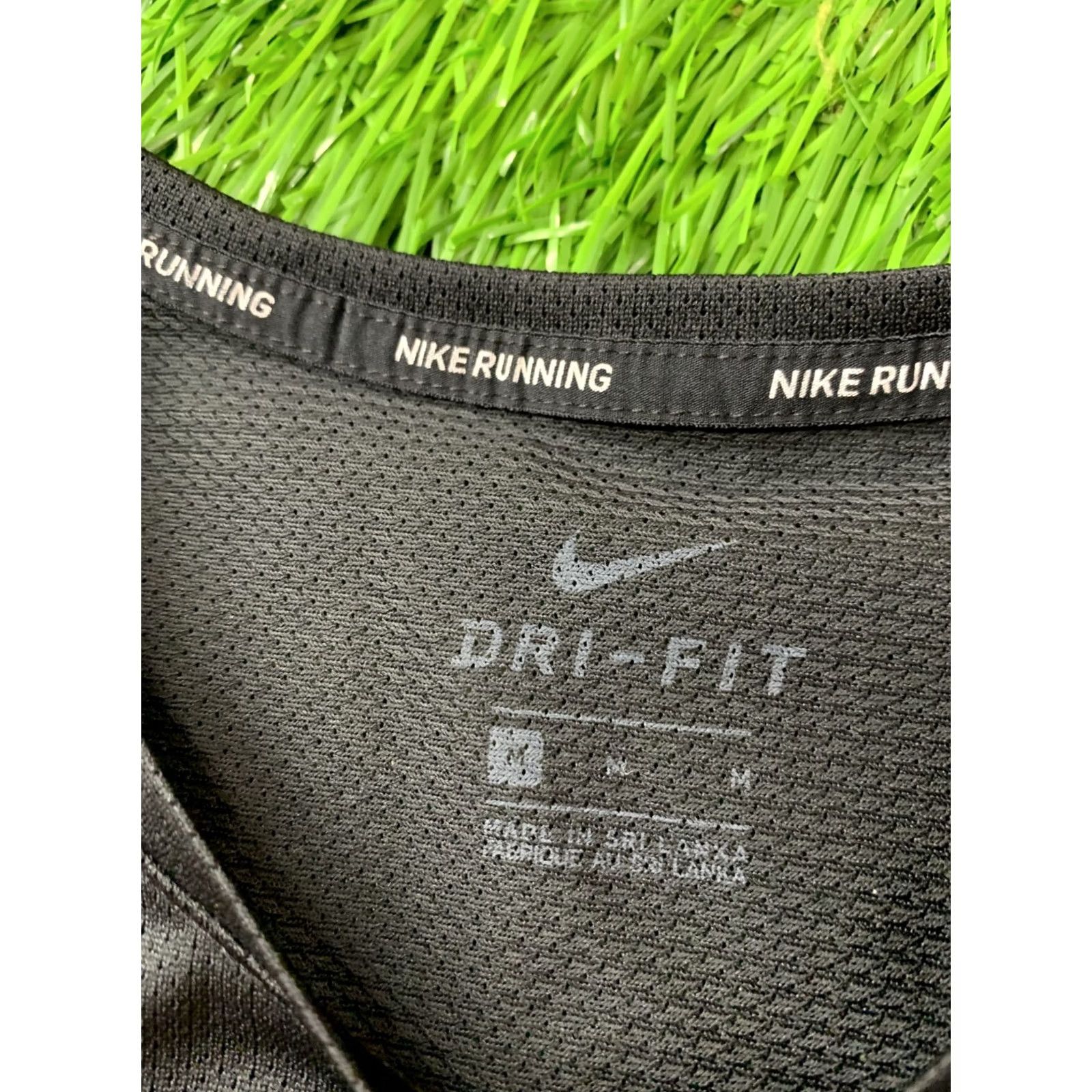 Nike Nike Running Dri-Fit Original 2020 Men Shirt Jersey T-Shirt Size M Black Short Sleeve Men's Nike Running Shirt Size US M / EU 48-50 / 2 - 4 Thumbnail