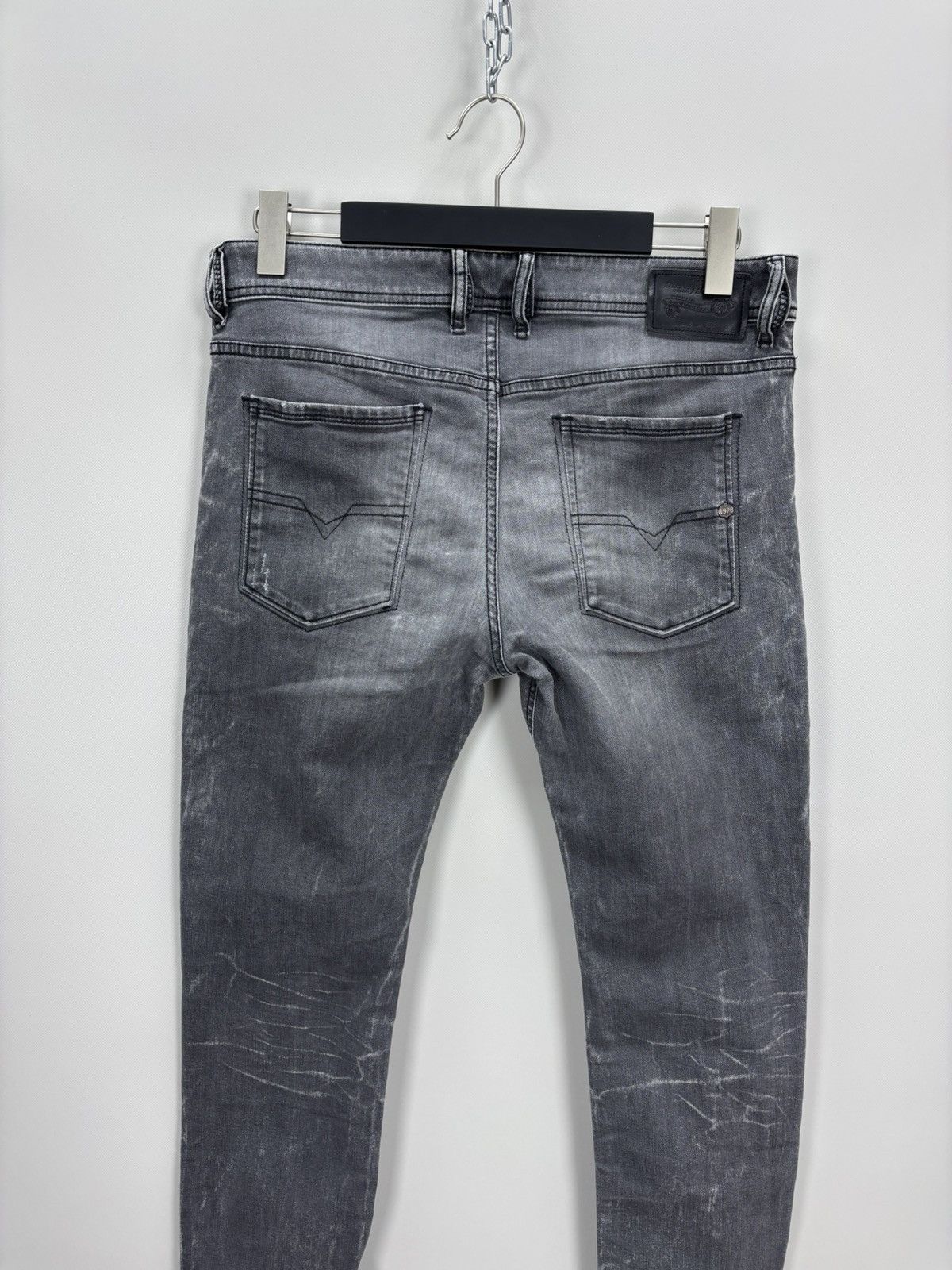 Diesel Mens jeans Diesel Size 34 Color Gray Size US 34 / EU 50 - 7 Thumbnail