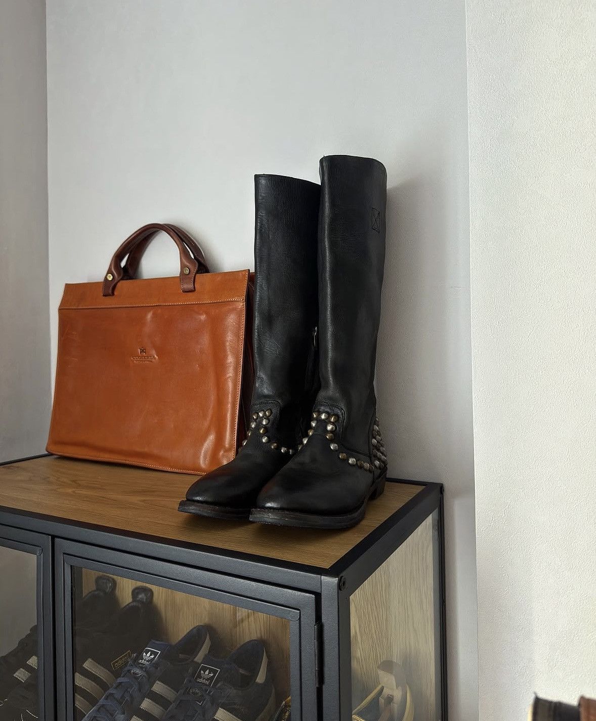 ASH Ash archive leather studded riding boots Size US 8 / IT 38 - 5 Thumbnail