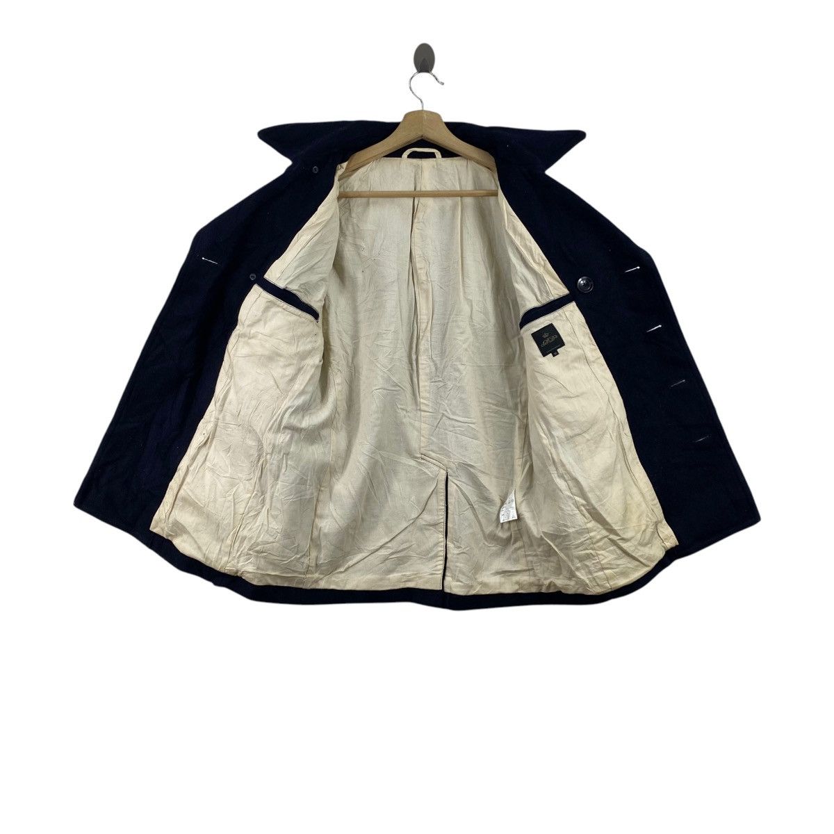 semanticdesign SEMANTIC DESIGN Japanese Brand Navy Duffle Coat Size US M / EU 48-50 / 2 - 4 Thumbnail