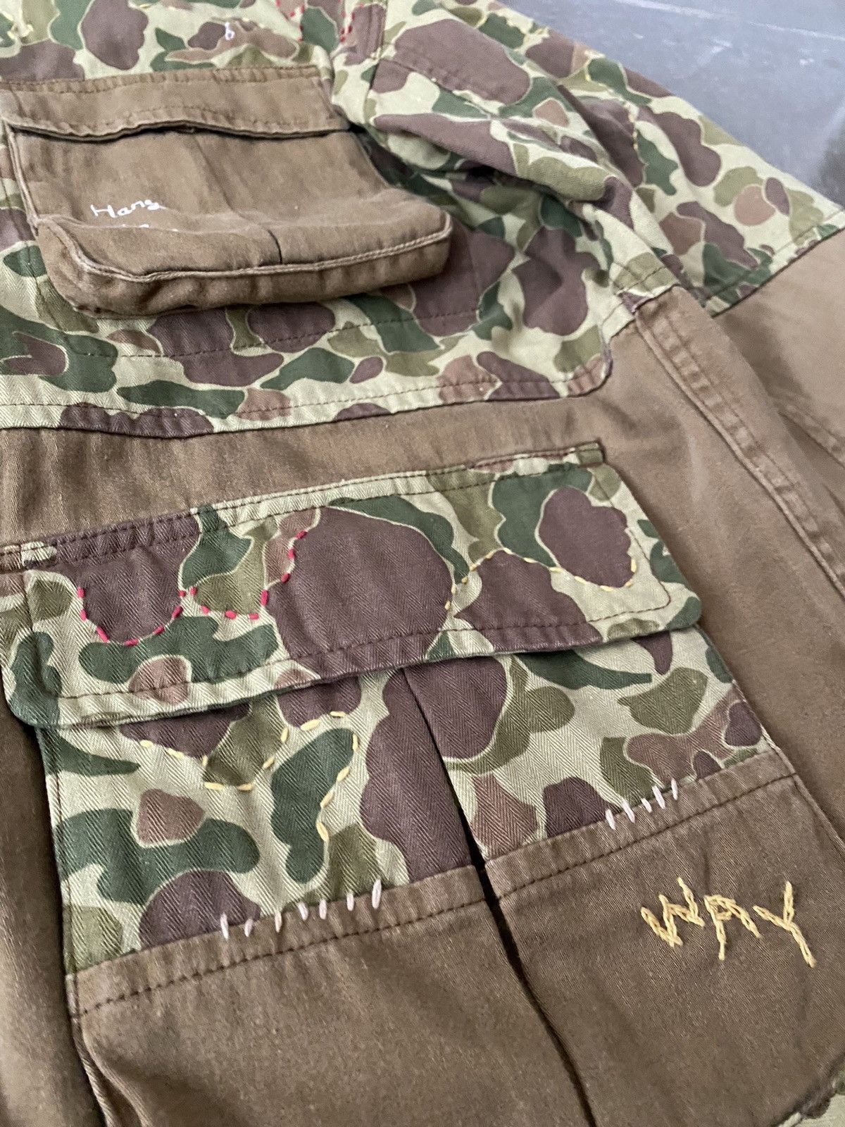 Porter Classic Porter Classic Hand Work Camo Fatigue Jacket Kapital Visvim Size US L / EU 52-54 / 3 - 8 Thumbnail