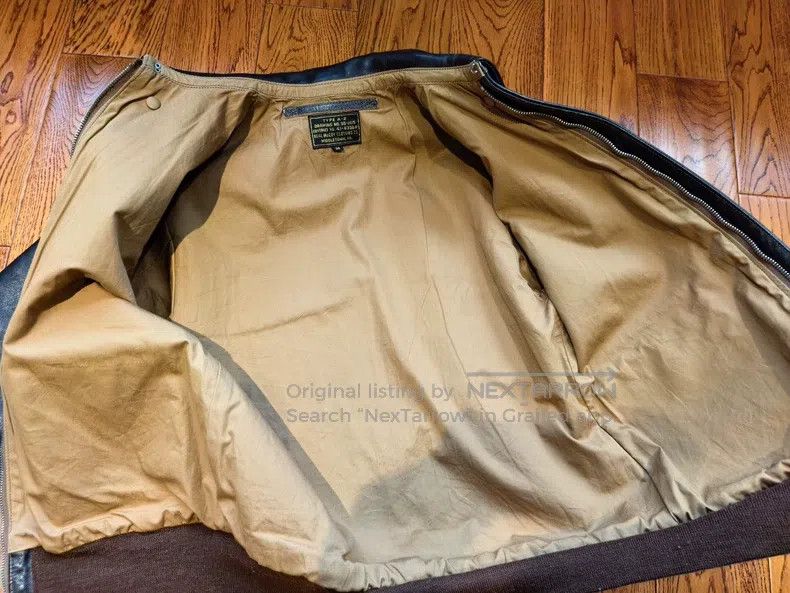 The Real McCoy's The Real McCoys A2 Skeleton Squadron Size US S / EU 44-46 / 1 - 3 Thumbnail