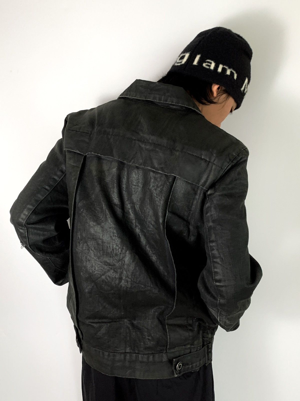 KMRii Black waxed jacket ifsx lgb style PWD Size US L / EU 52-54 / 3 - 6 Thumbnail