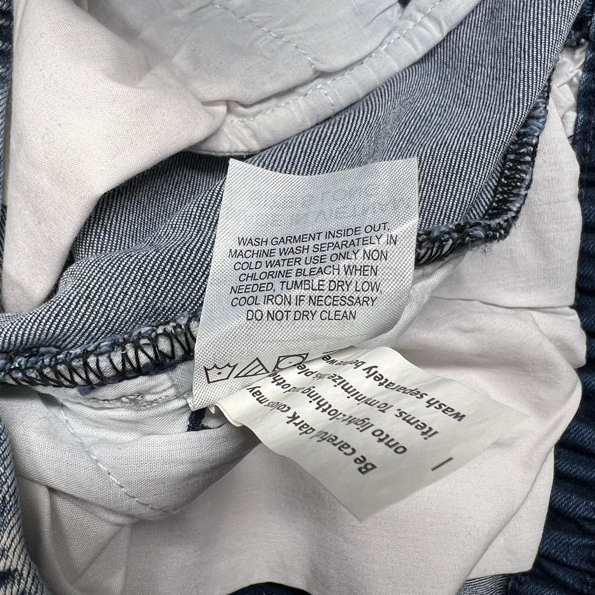 Pacsun Pacsun Jeans Blue Stacked Skinny Drawstring Zip Stripe Size US 30 / EU 46 - 10 Thumbnail