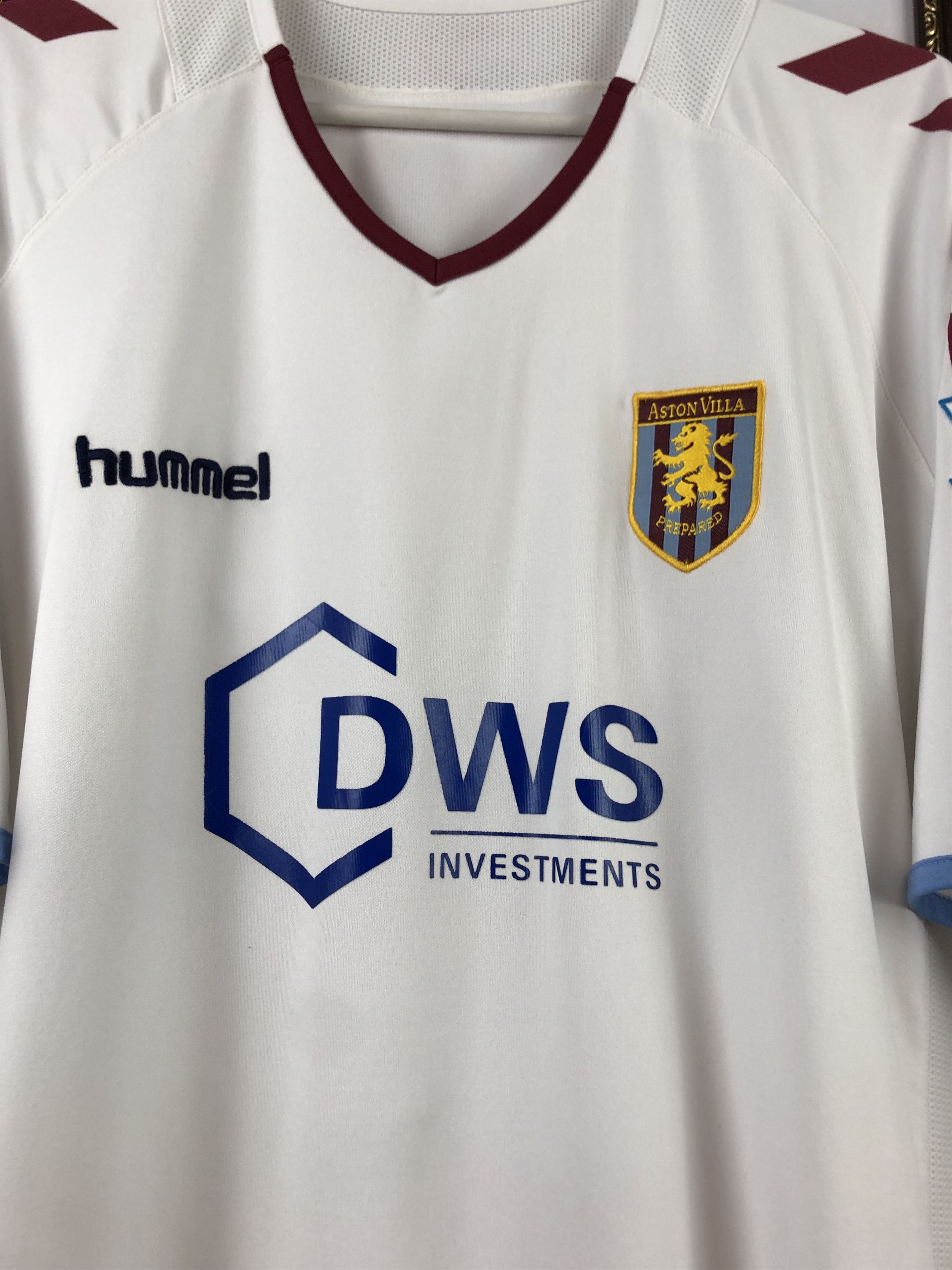 Vintage Aston Villa Away football shirt Soccer Jersey Tee Rare Hype Size US XXL / EU 58 / 5 - 5 Thumbnail