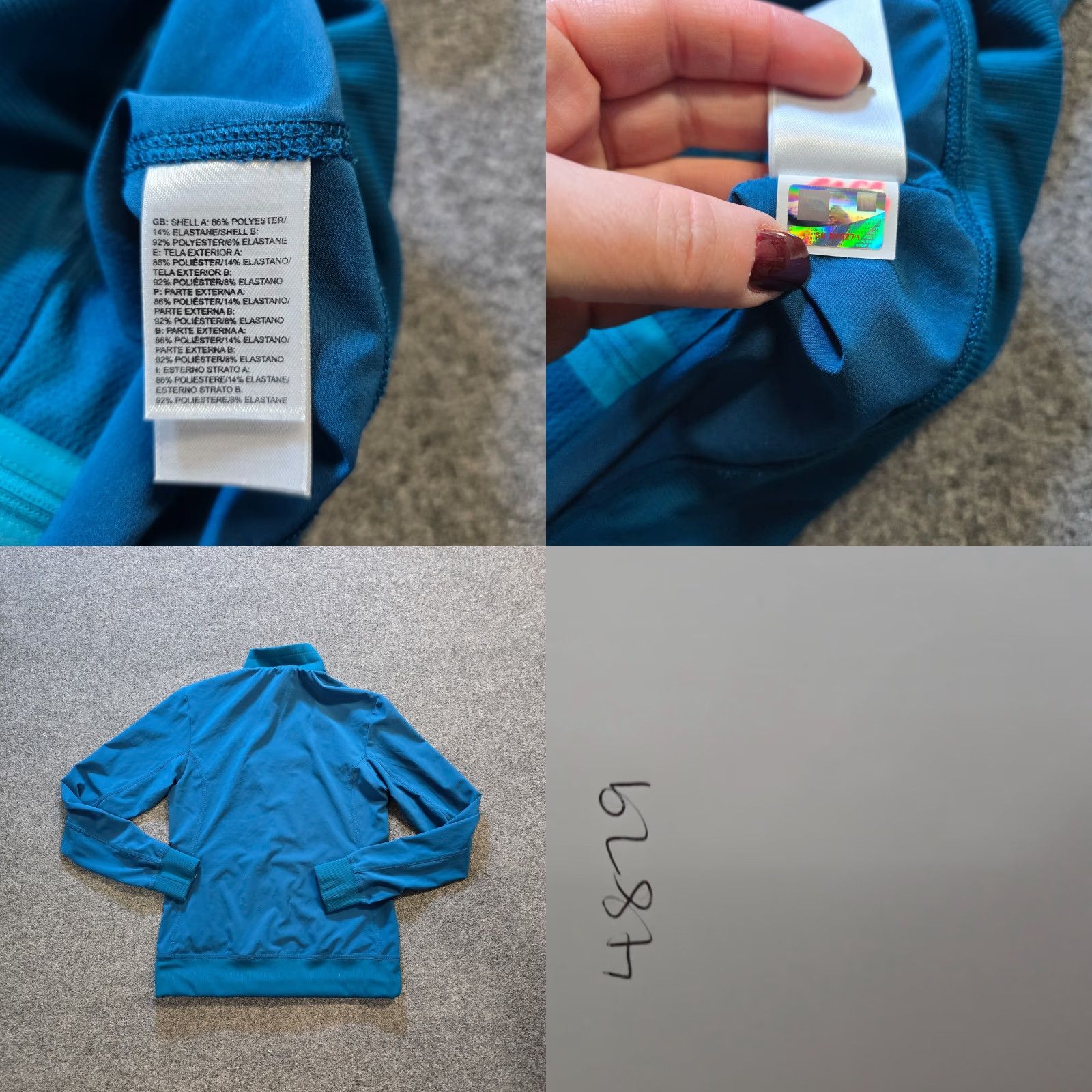 The North Face The North Face Women's Windbreaker Jacket Medium Blue Lightweight Full Zip TNF Apex Lightweight Regular Fit Size M / US 6-8 / IT 42-44 - 8 Thumbnail