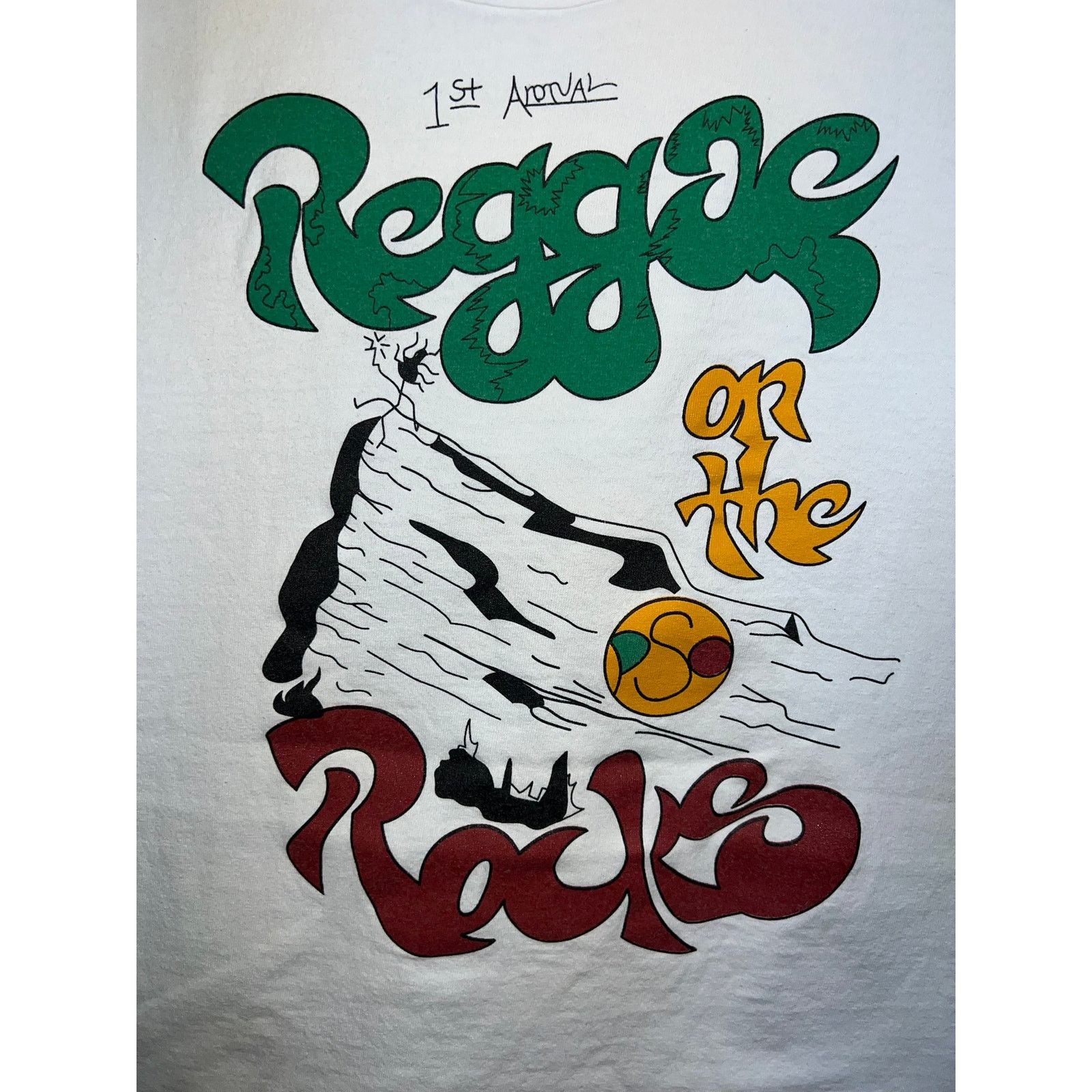 Vintage Vintage Reggae On The Rocks Shirt Concert Tour Tank Tee XL Size US XL / EU 56 / 4 - 3 Thumbnail