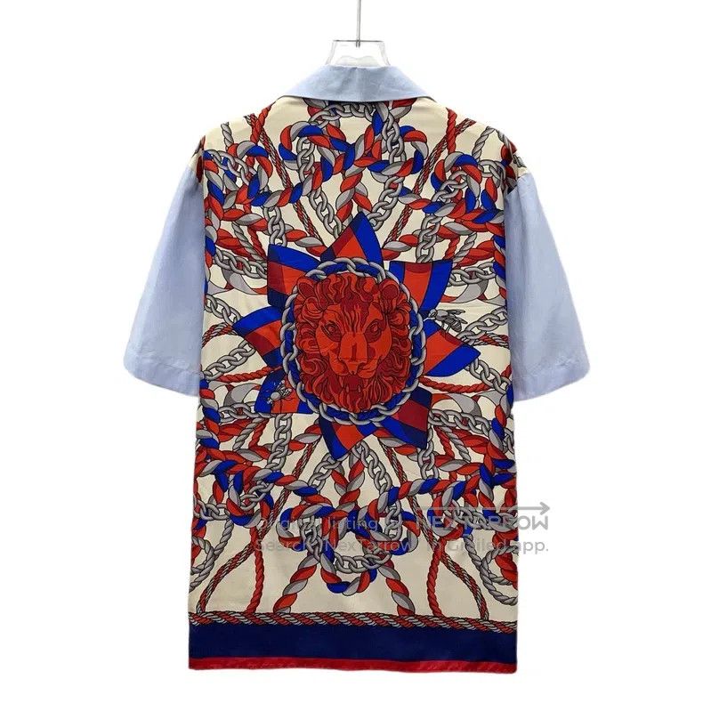 Gucci Gucci Colour-blocking tiger head buckle printed stitching Size US L / EU 52-54 / 3 - 2 Thumbnail