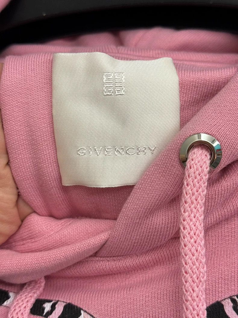 Givenchy Givenchy Tiger Pink Hooded Sweatshirt 2506-Nextarrow