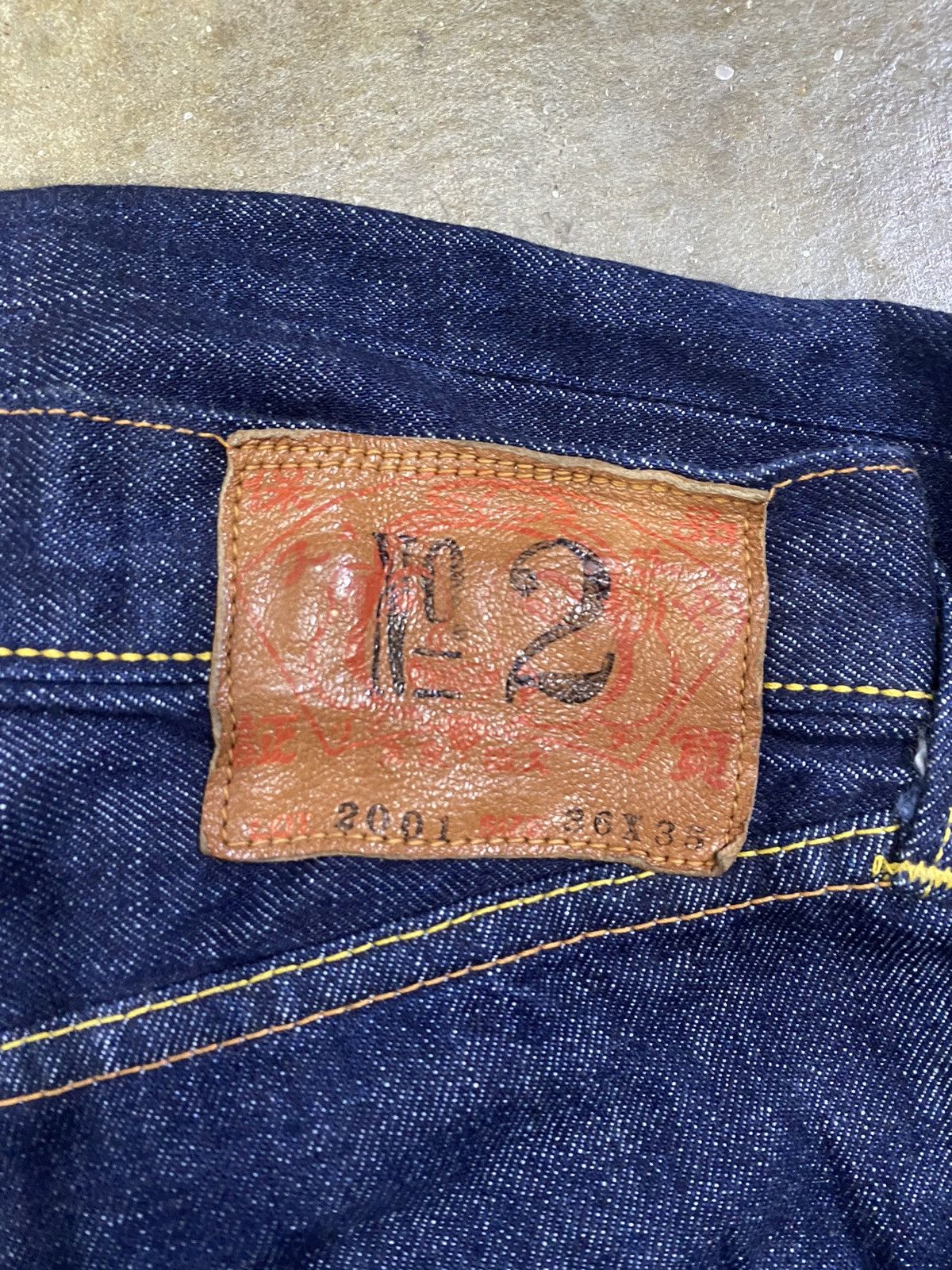 Evisu × Vintage Vintage special evisu Japan by yamane jeans Size US 36 / EU 52 - 4 Thumbnail
