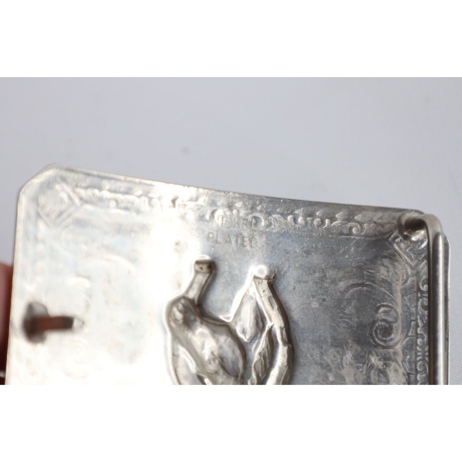 Vintage Vintage 90s Rockabilly Horse Equestrian Belt Buckle Size ONE SIZE - 4 Thumbnail