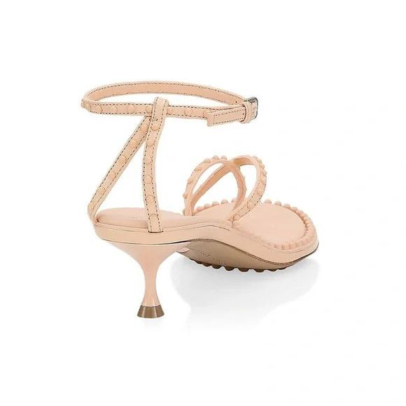 Bottega Veneta o1y0725 Ankle Strap Sandals in Blush Size US 5 / IT 35 - 2 Thumbnail