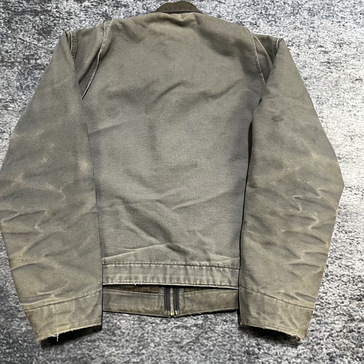 Carhartt VINTAGE CARHARTT BLANKET LINED DISTRESSED DETROIT JACKET Size US L / EU 52-54 / 3 - 11 Thumbnail
